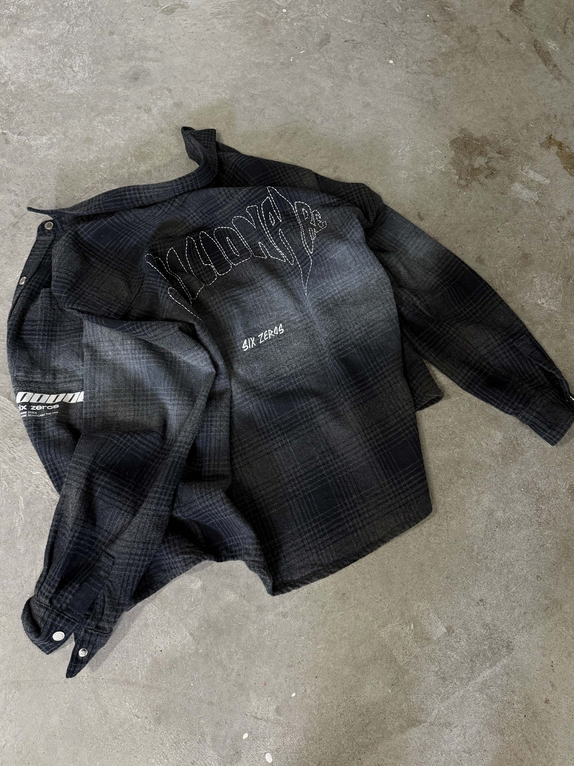 Overshirt MILLIONAIRE washed black - gallery image 1