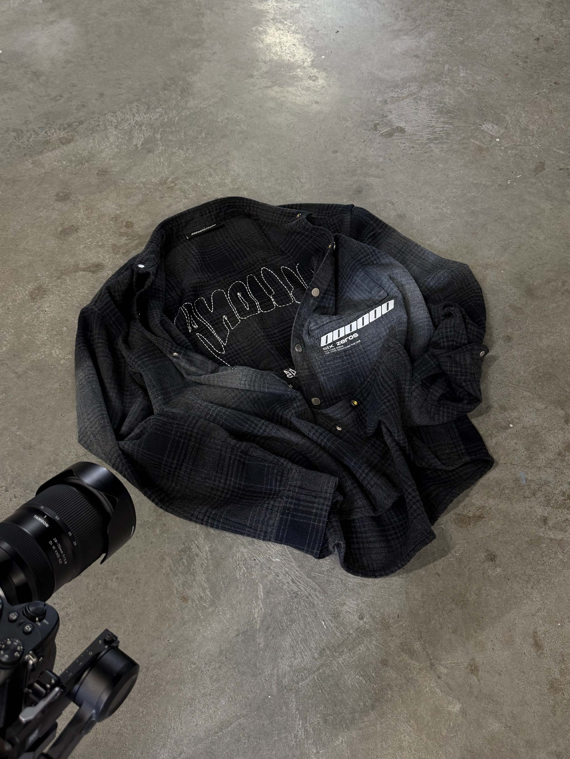 Overshirt MILLIONAIRE washed black - gallery image 3