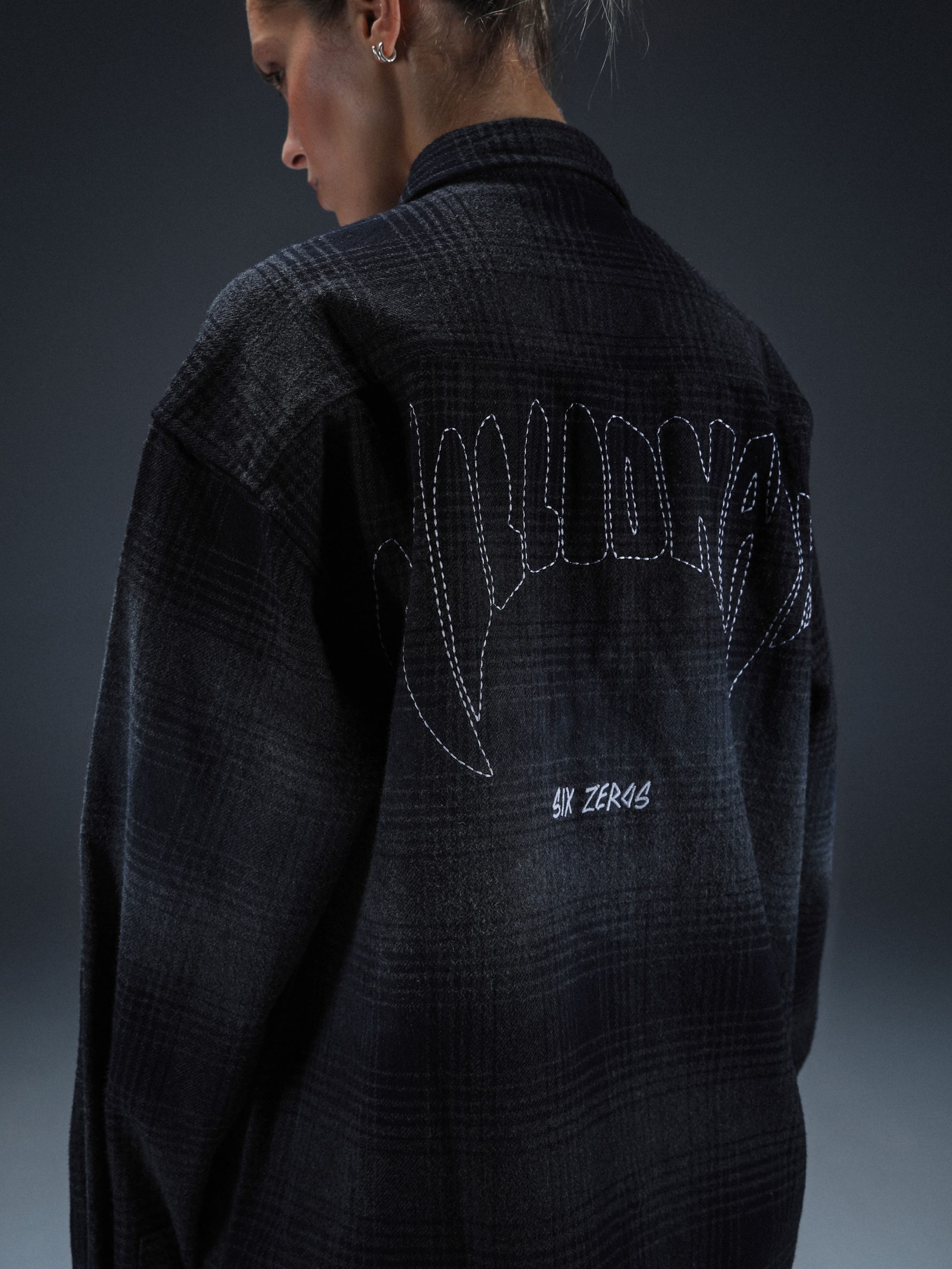 Overshirt MILLIONAIRE washed black - gallery image 6