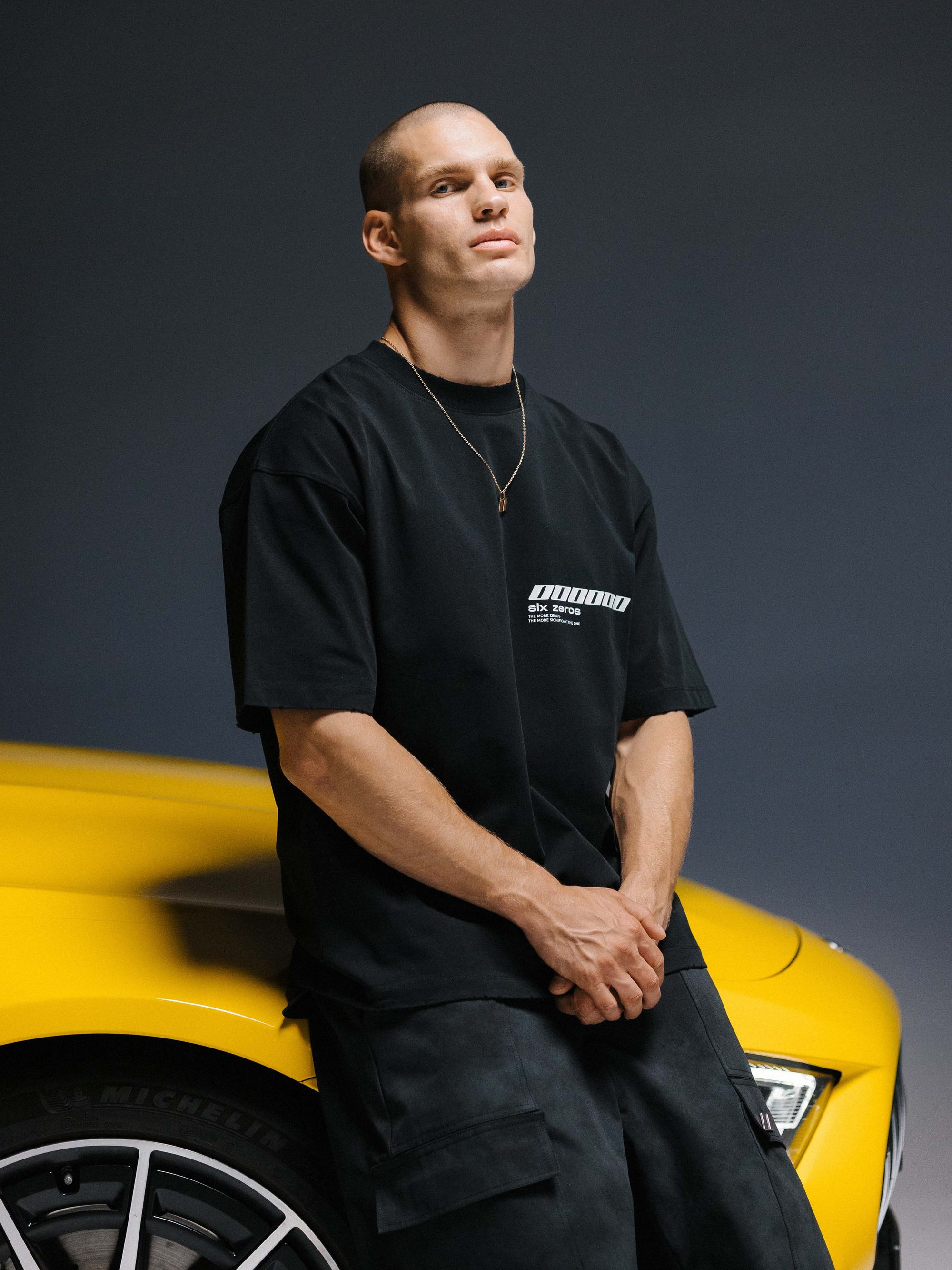 T-shirt MILLIONAIRE black/white logo - gallery image 3