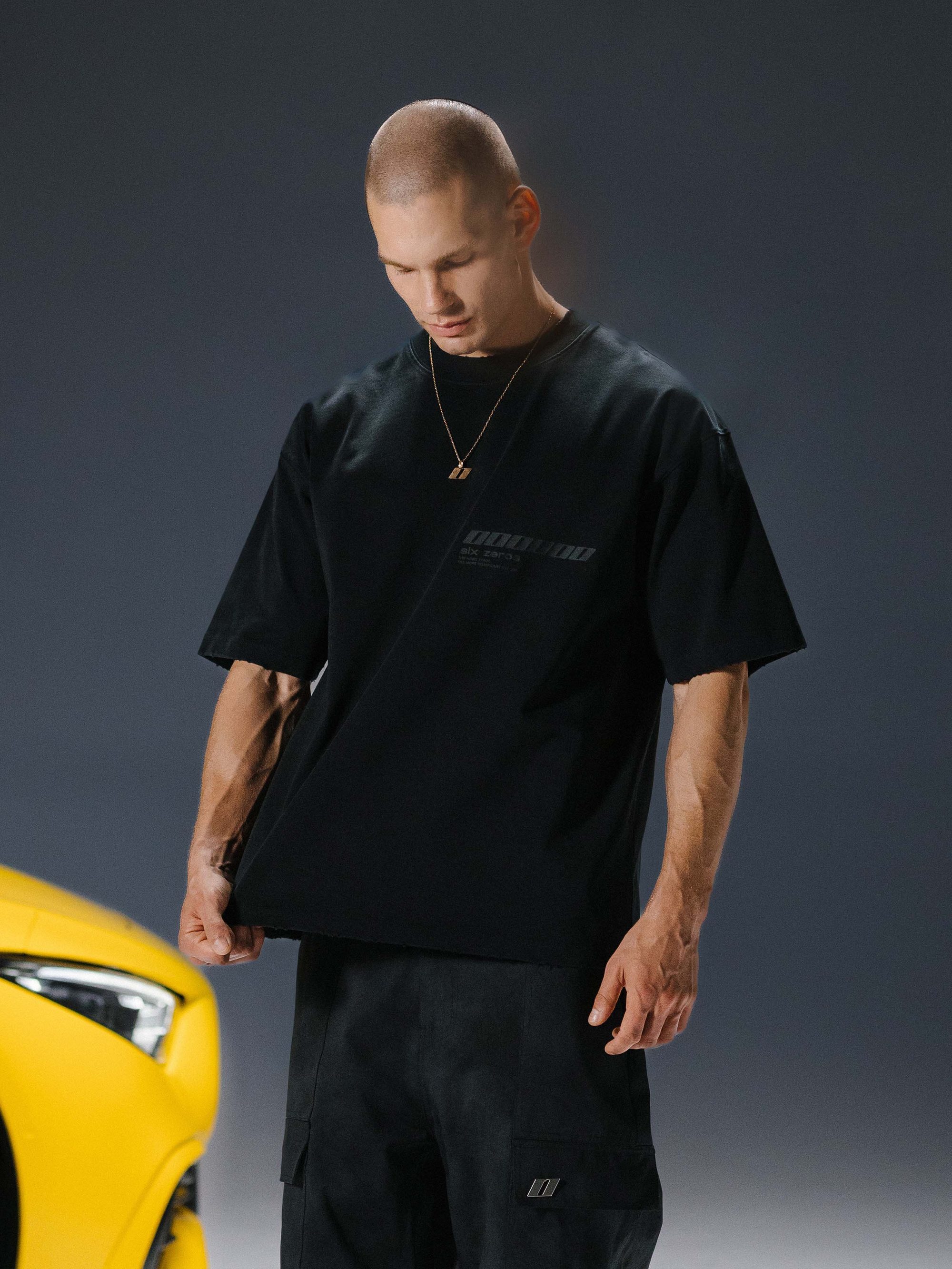 T-shirt MILLIONAIRE black/black logo - gallery image 1
