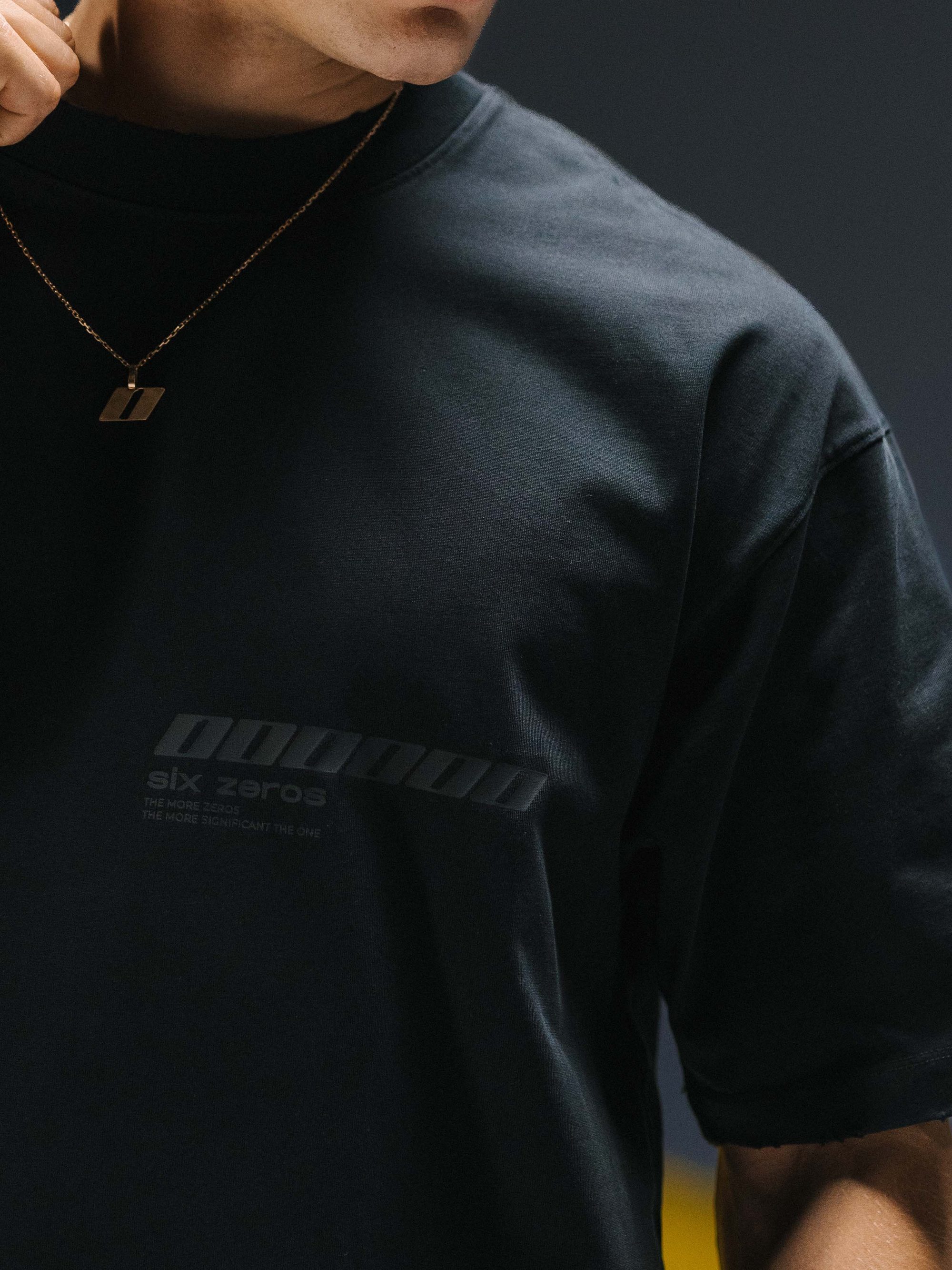 T-shirt MILLIONAIRE black/black logo - gallery image 3
