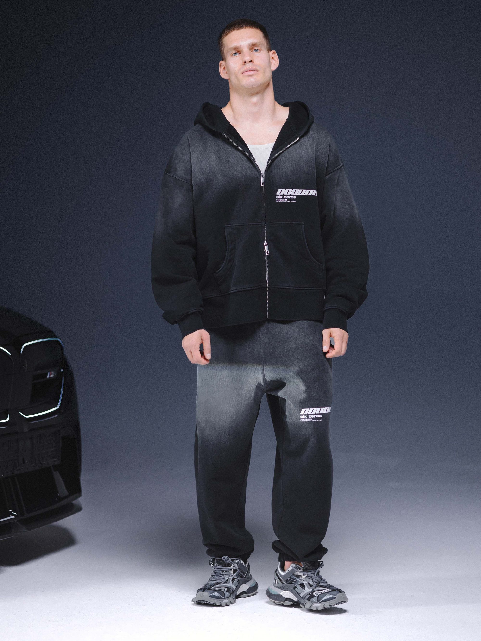 Joggers ONE washed black - gallery image 5