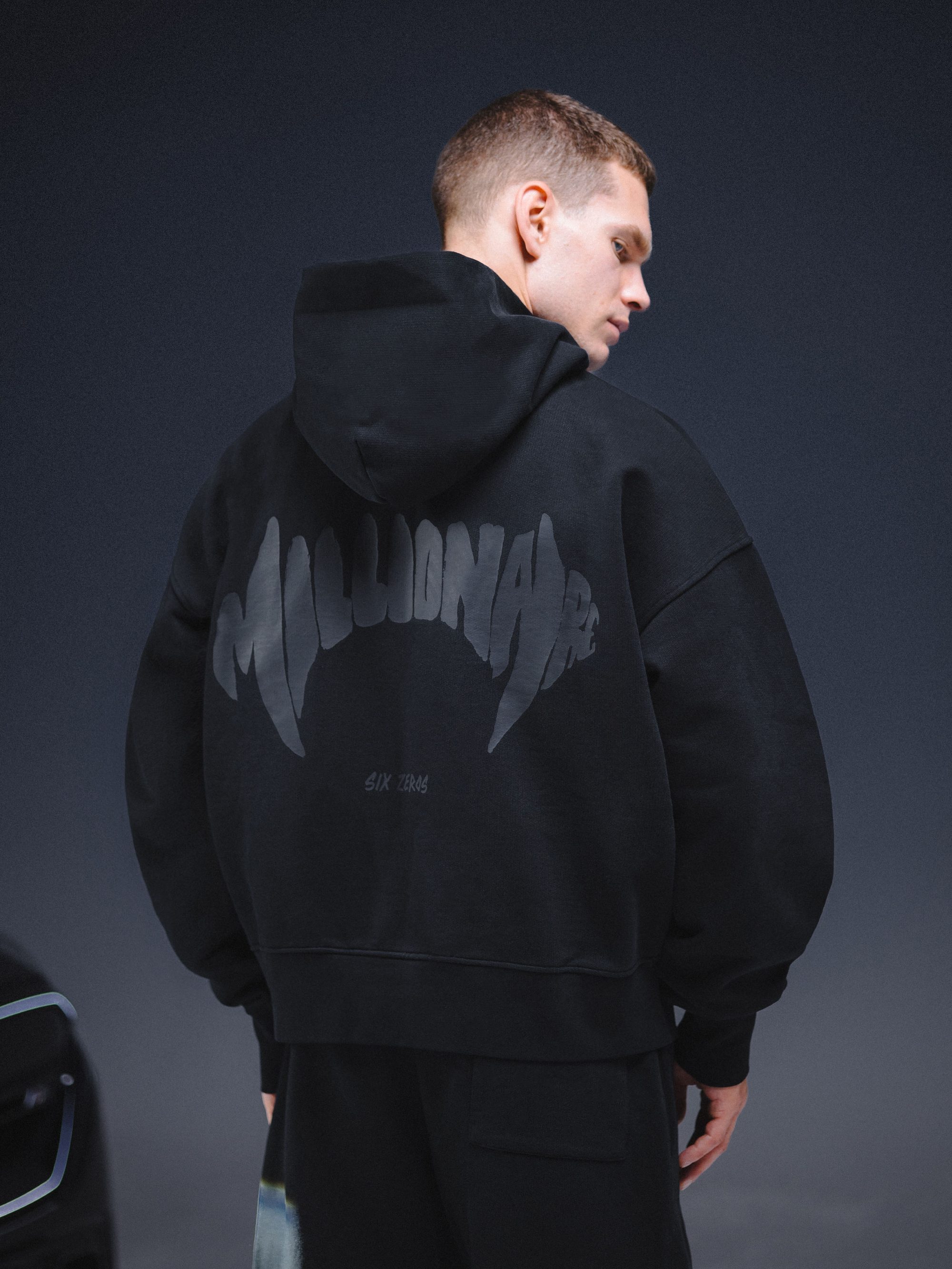 Hoodie MILLIONAIRE black - gallery image 0