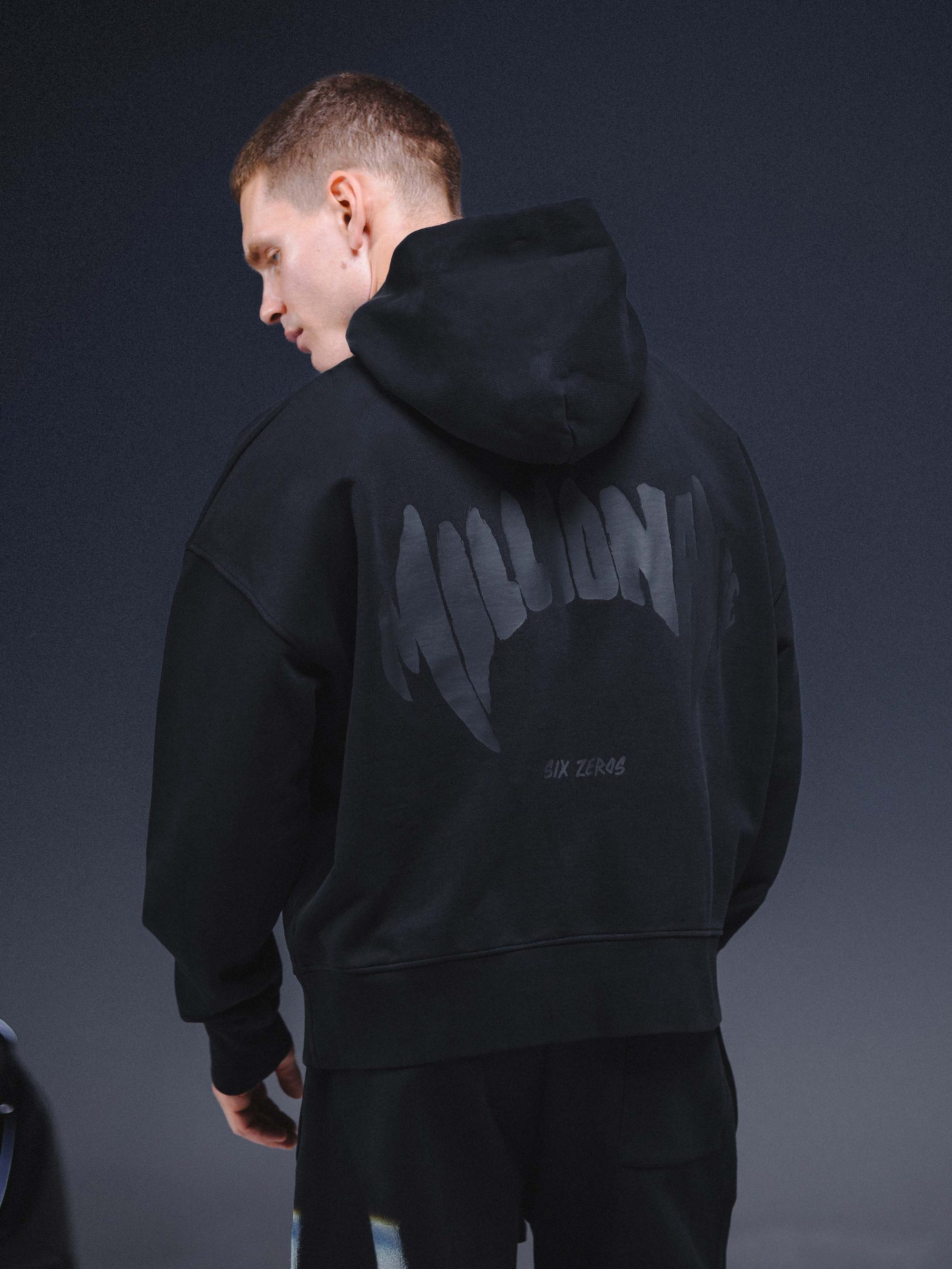 Hoodie MILLIONAIRE black - gallery image 2