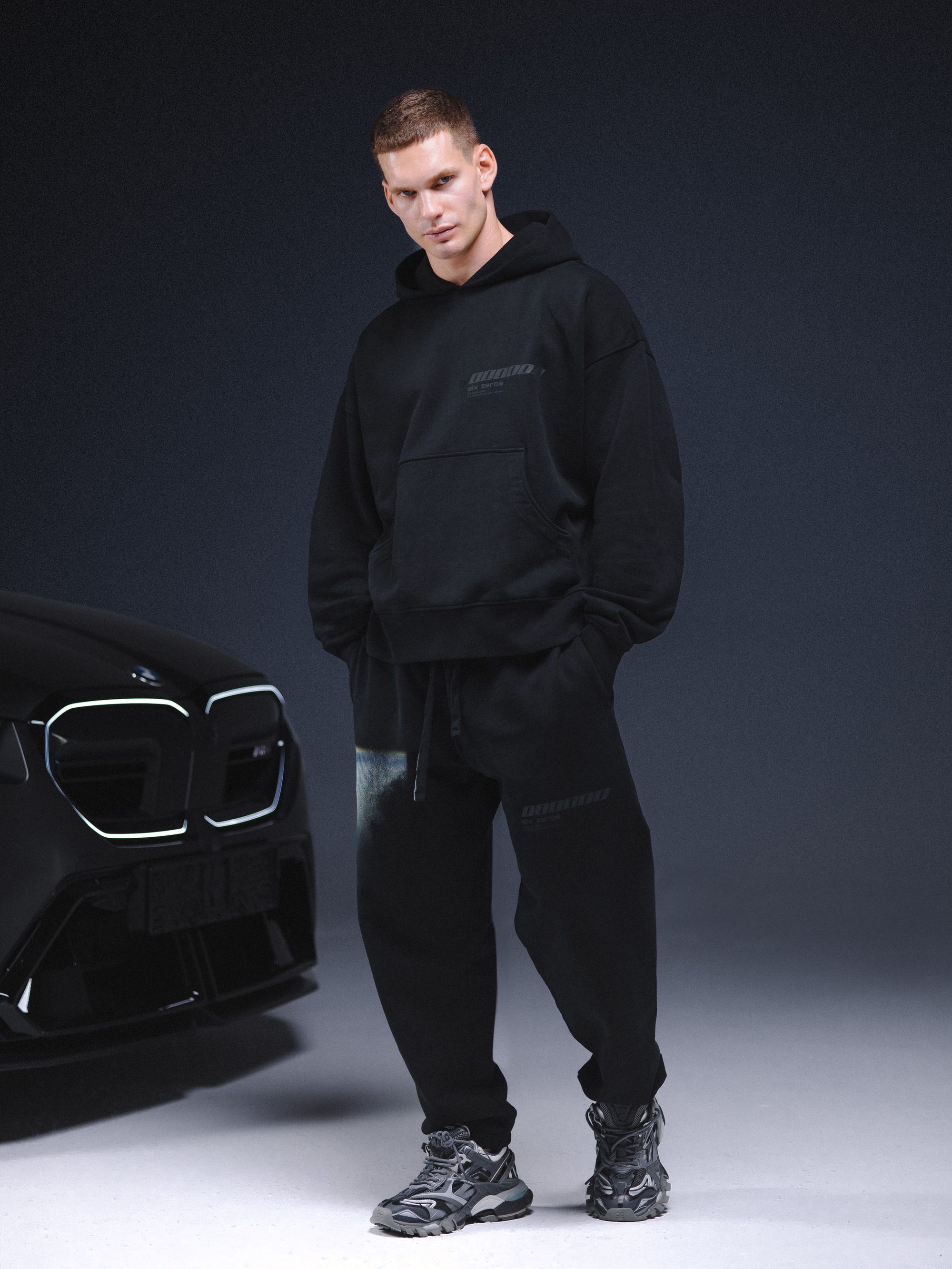 Hoodie MILLIONAIRE black - gallery image 3
