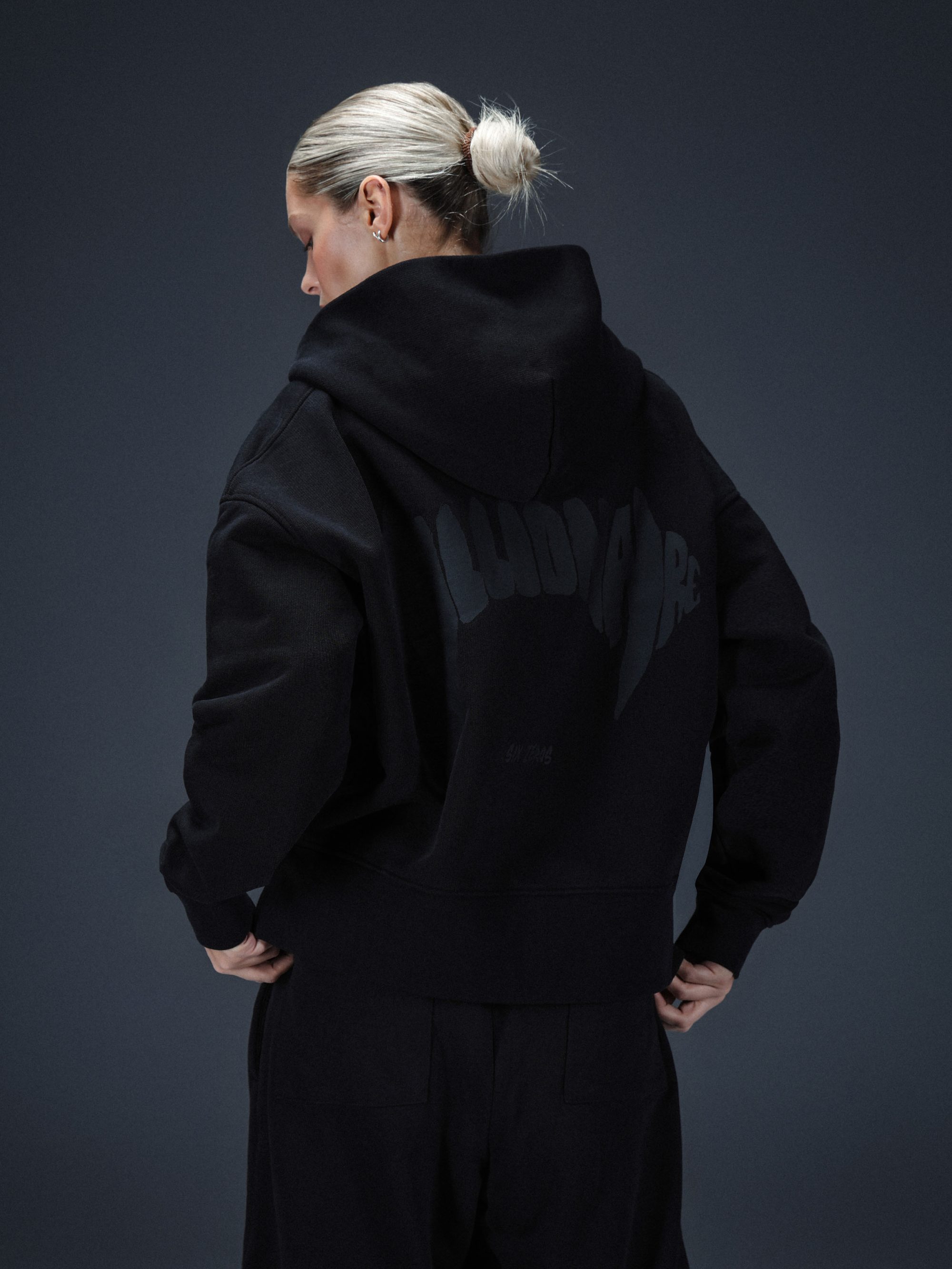 Zip-hoodie MILLIONAIRE black - gallery image 1