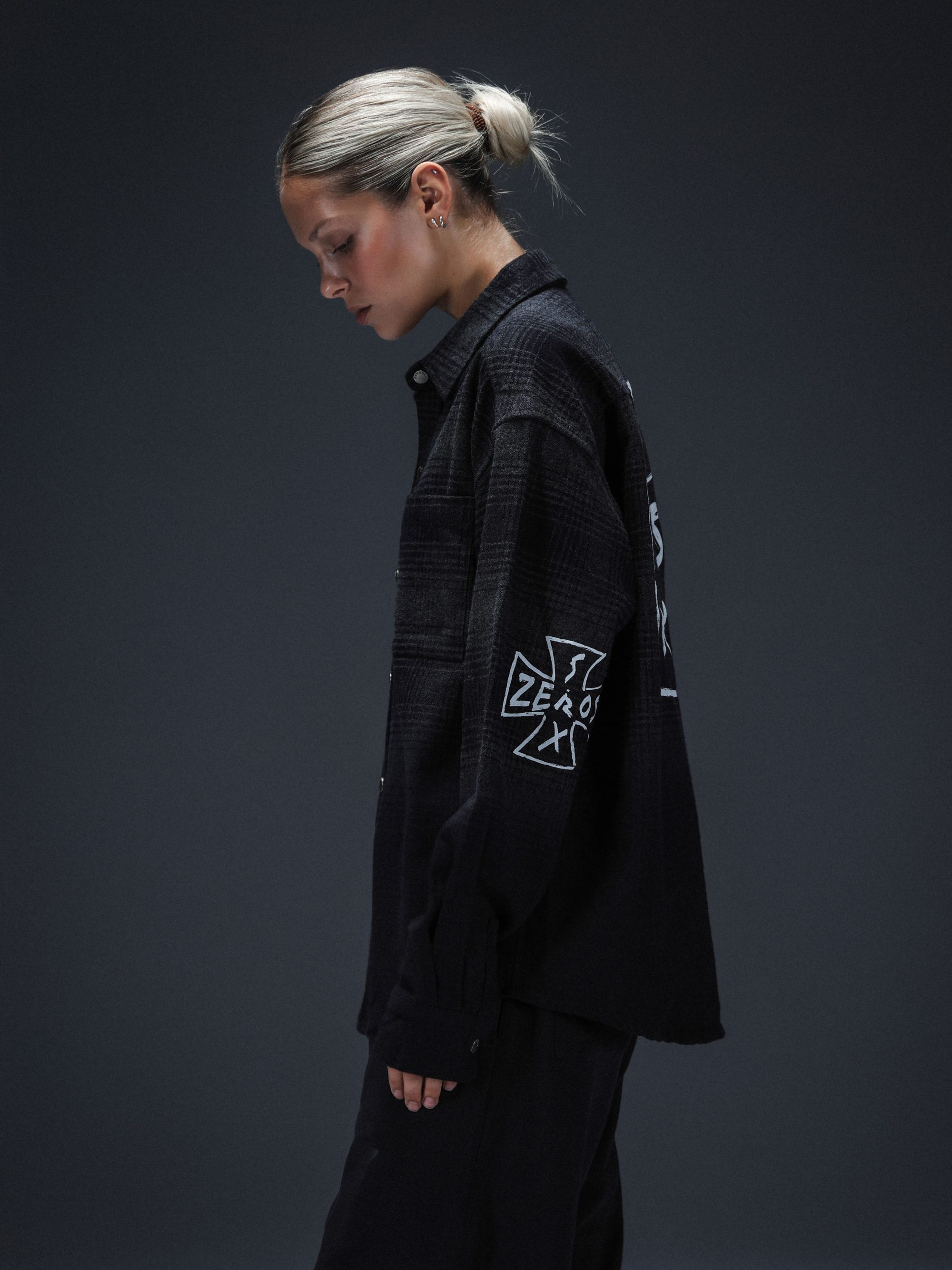 Overshirt icon. washed black - gallery image 8