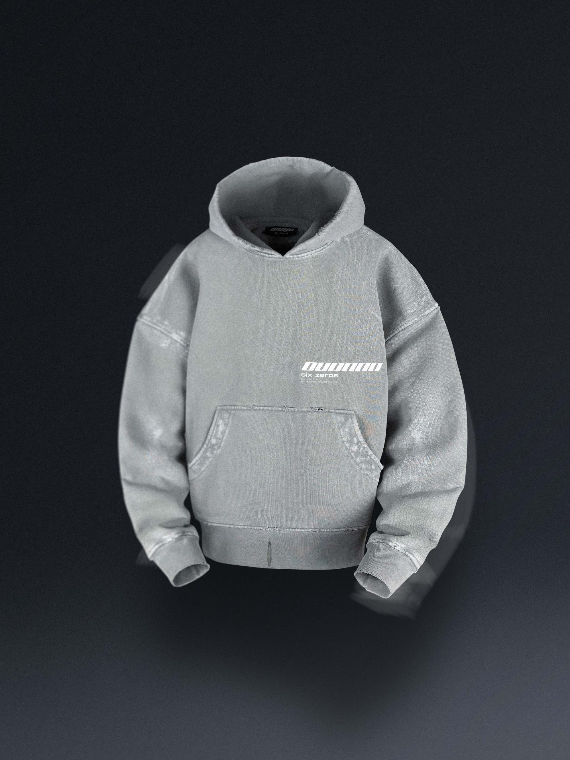 Hoodie MILLIONAIRE platinum washed - gallery image 1