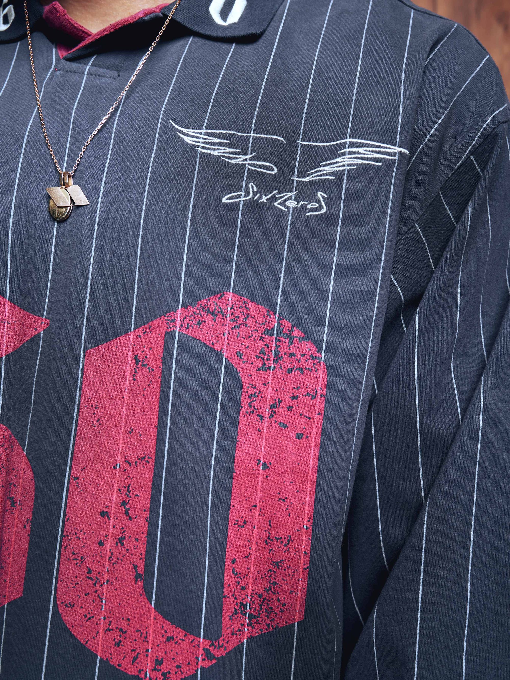 Longsleeve jersey 60 washed blue - gallery image 5