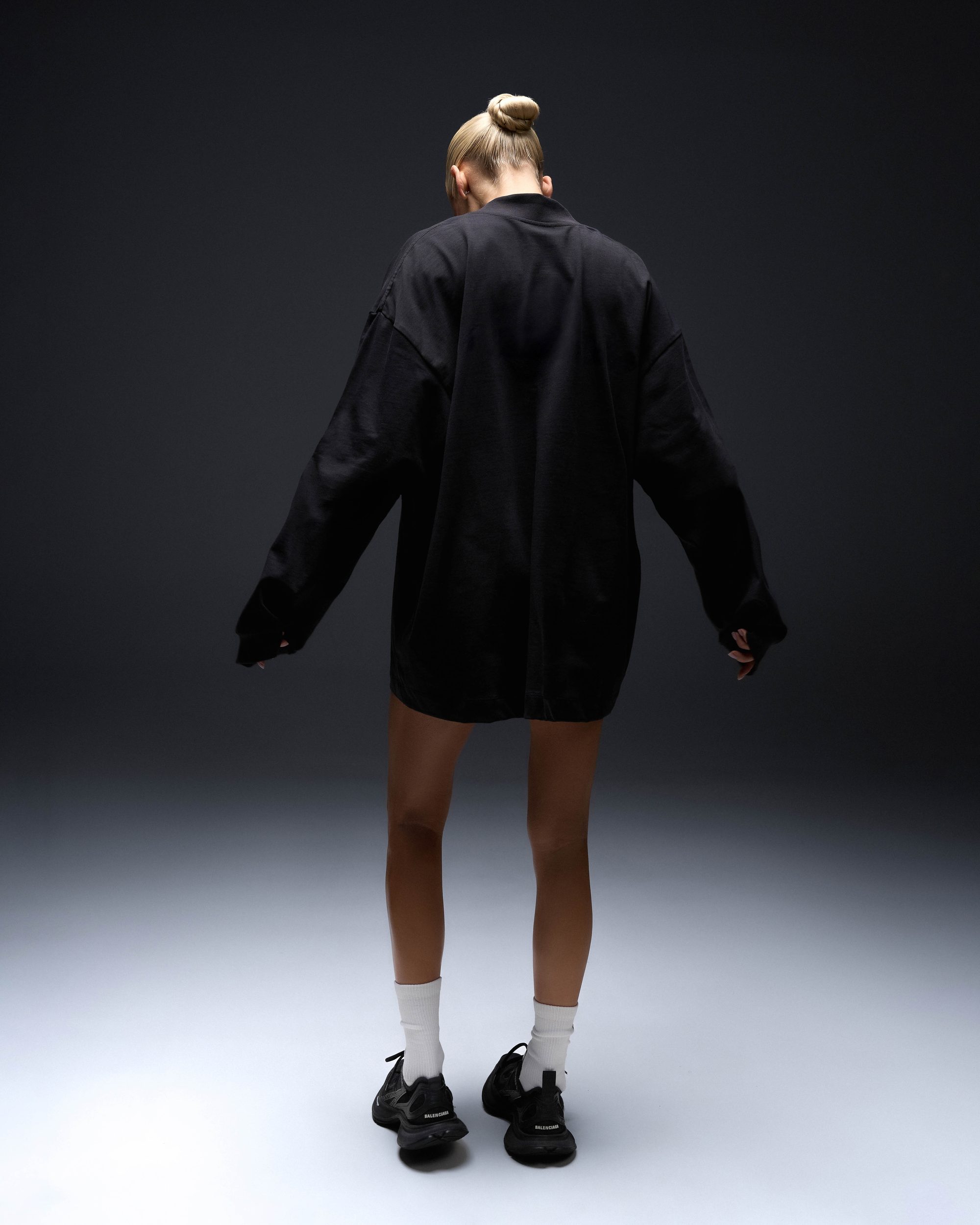 Longsleeve  JESUS black - gallery image 5