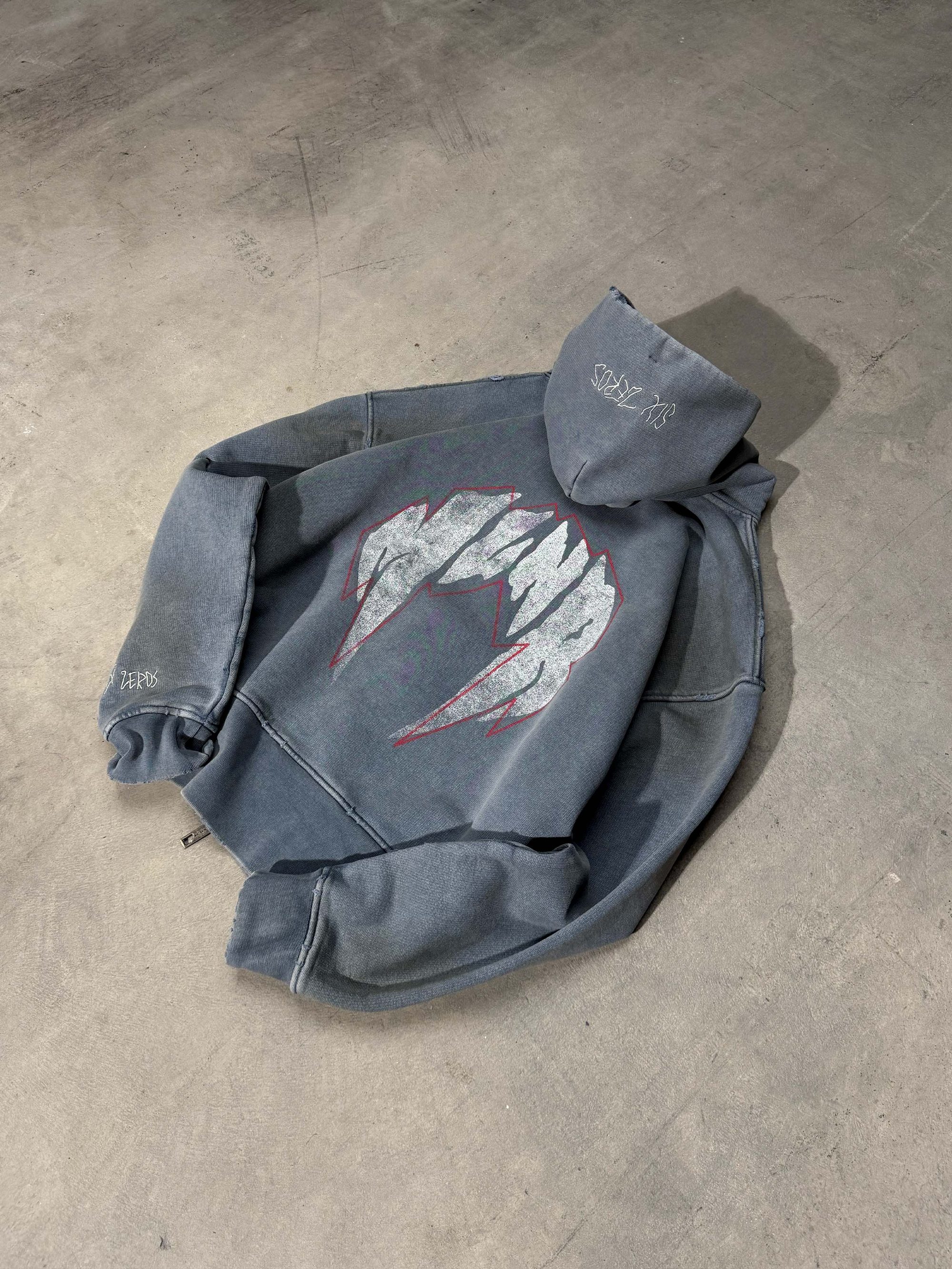 Zip-hoodie MLNR smoky blue - gallery image 0