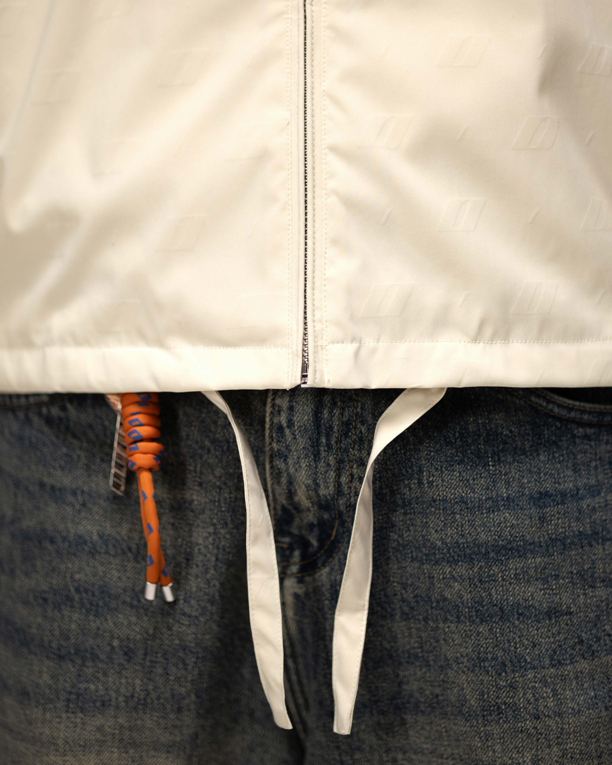 Jacket ZERO FORM monogram off-white - gallery image 9