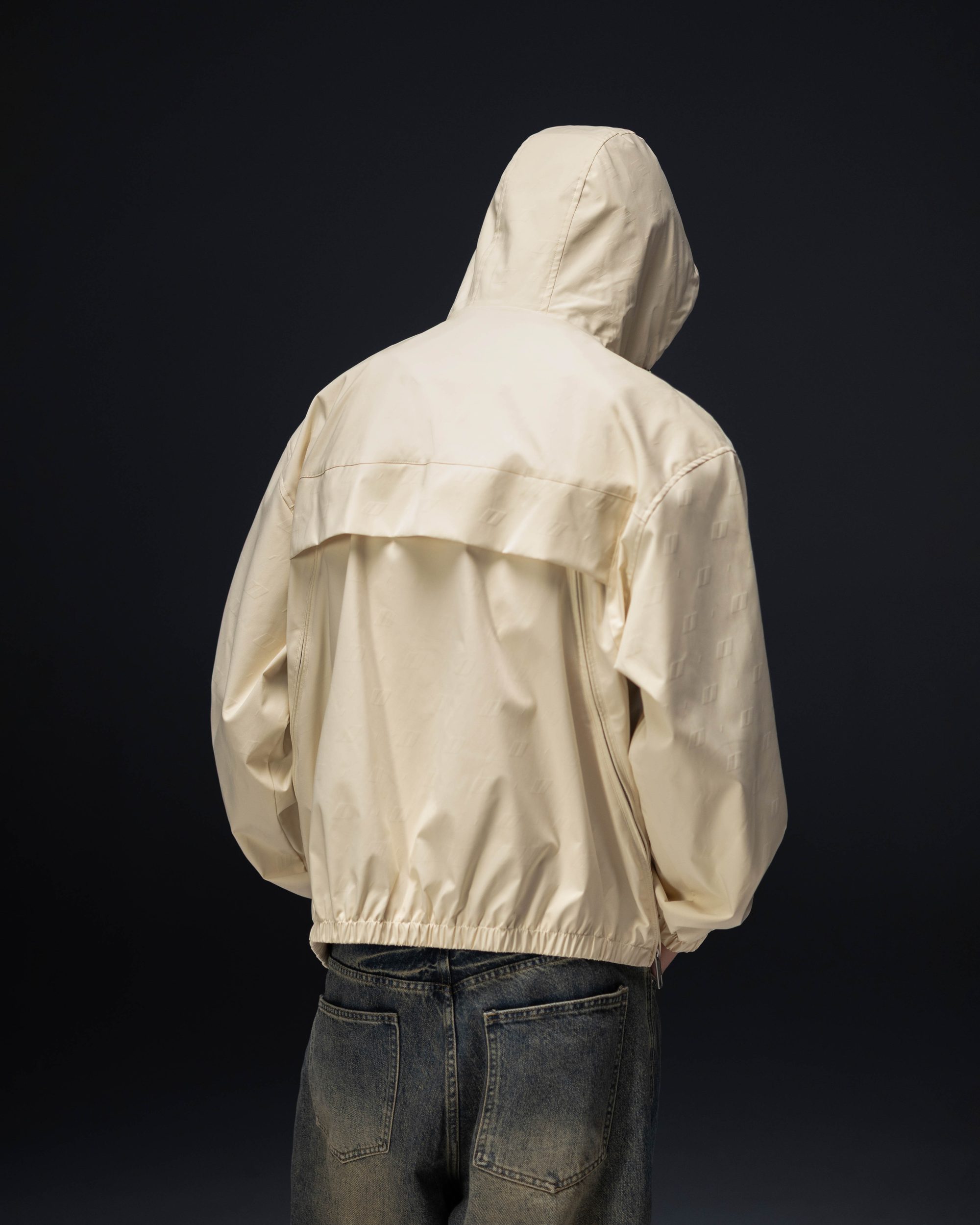 Jacket ZERO FORM monogram off-white - gallery image 10