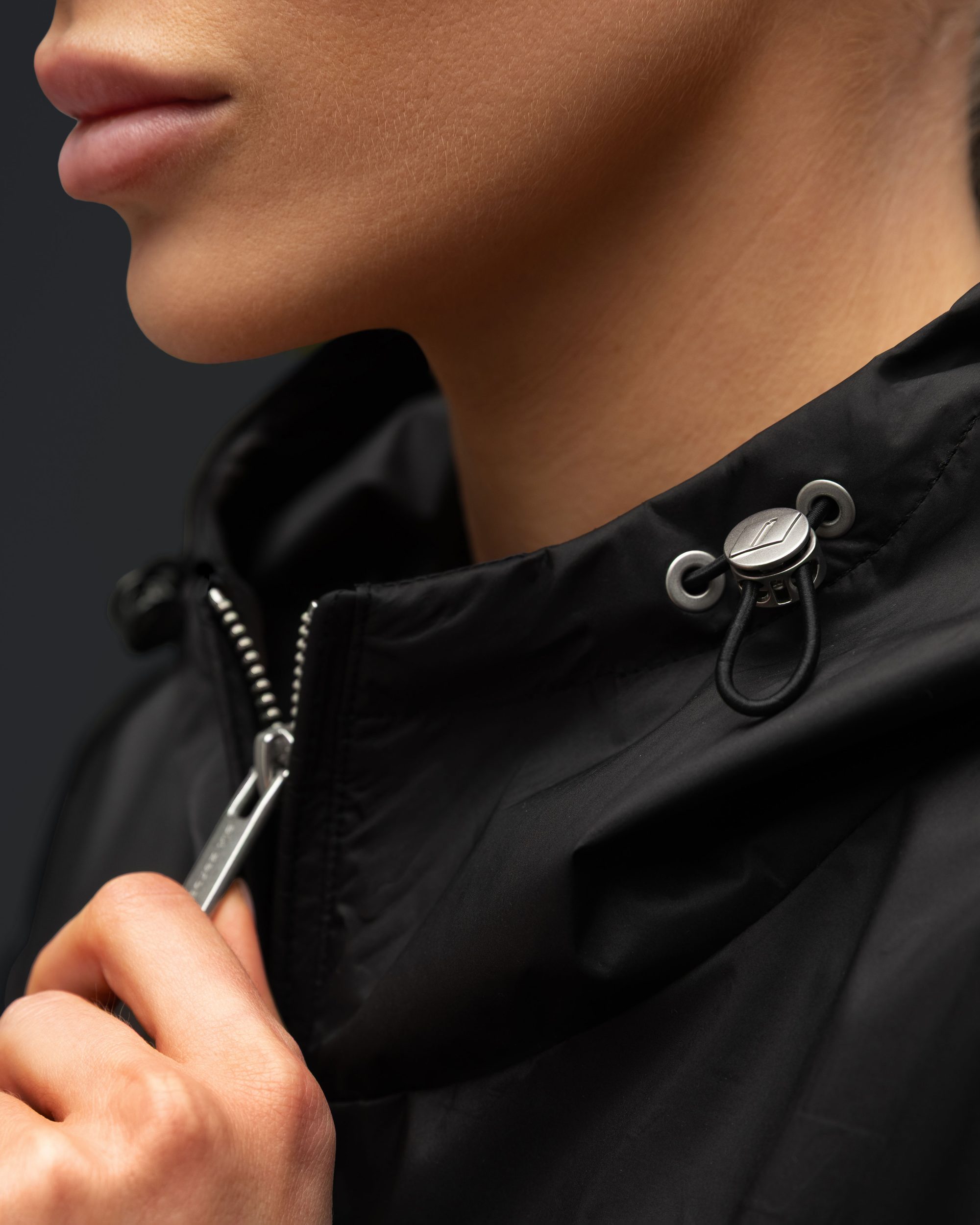 Jacket ZERO FORM monogram black - gallery image 8