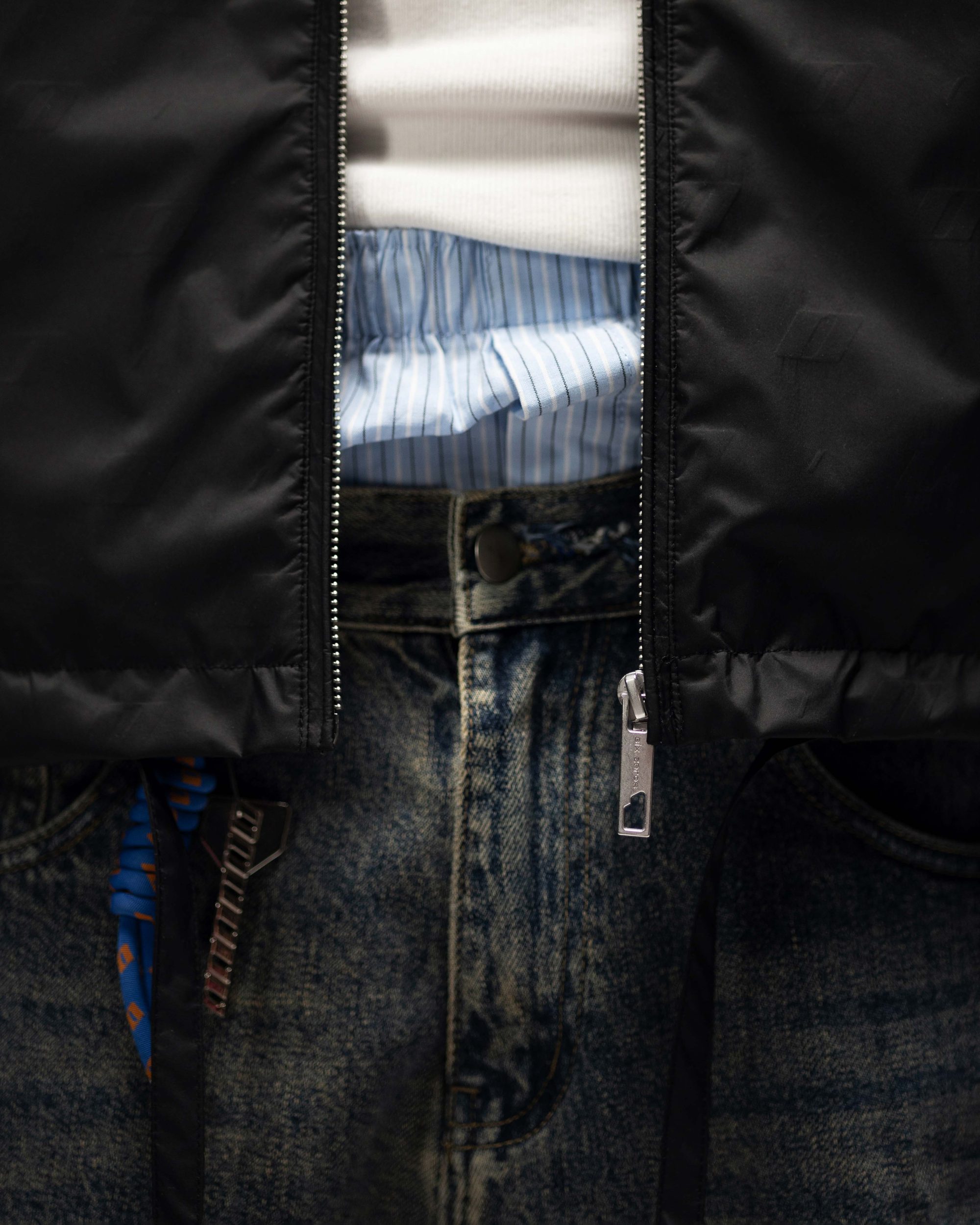 Jacket ZERO FORM monogram black - gallery image 10