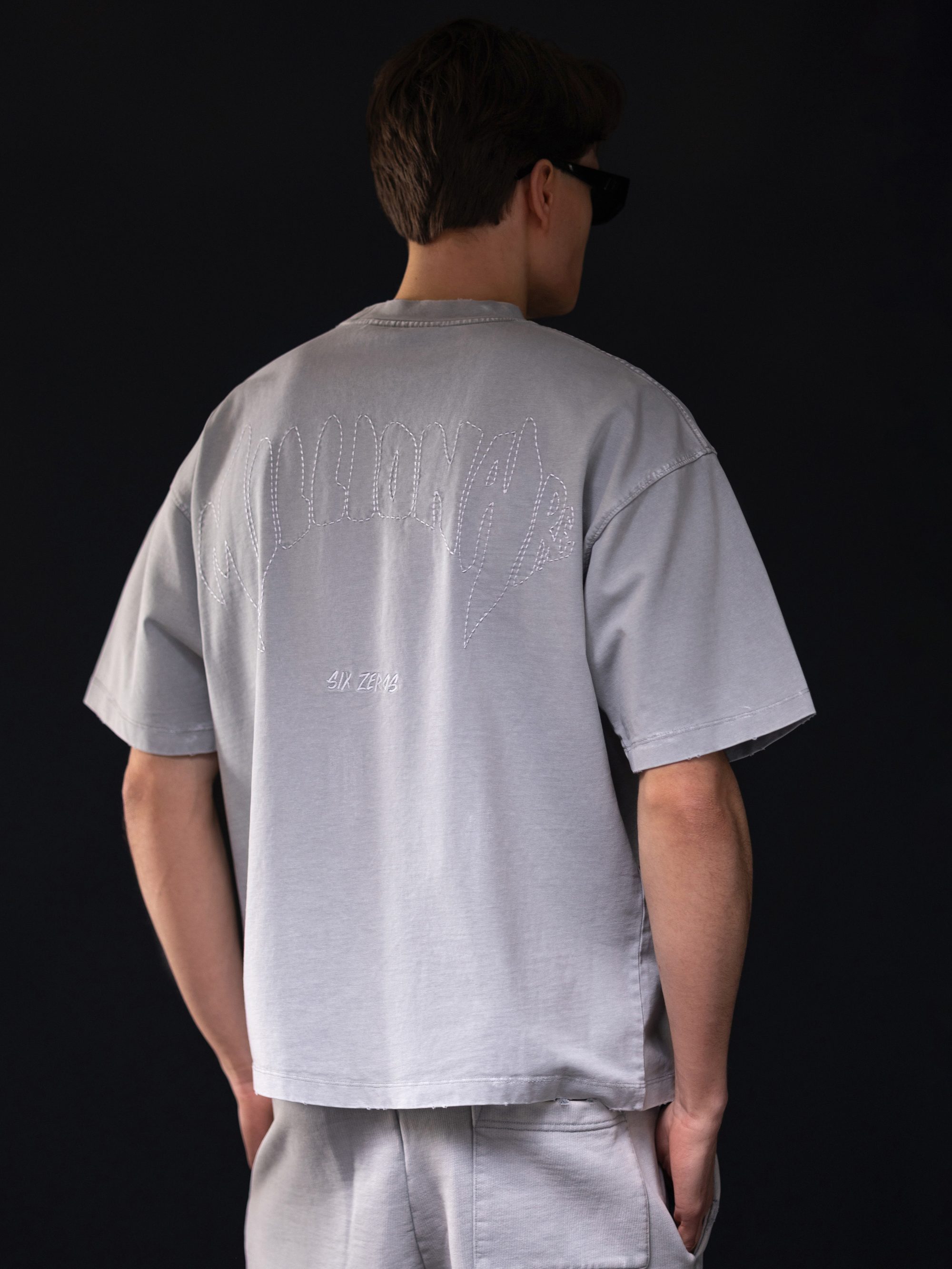 T-shirt MILLIONAIRE platinum washed - gallery image 0