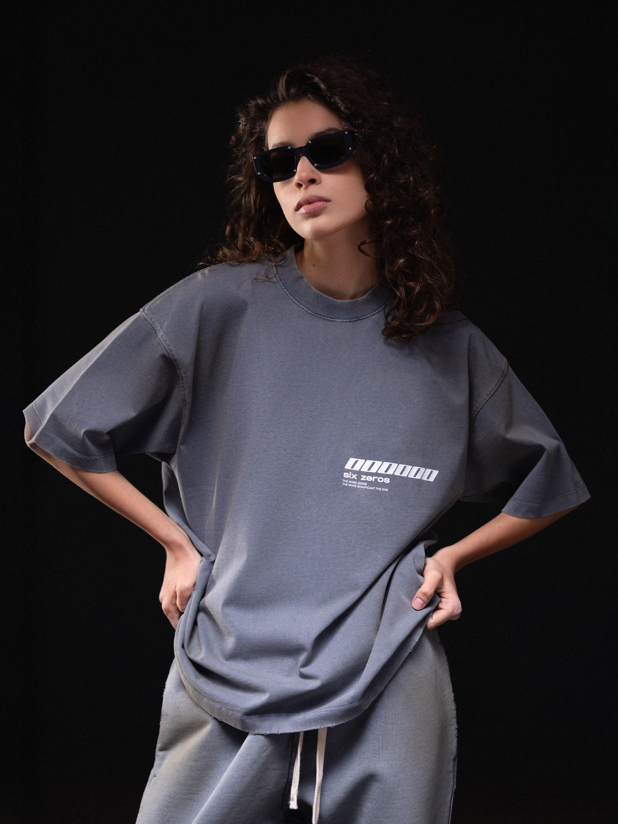 T-shirt MILLIONAIRE smoky blue - gallery image 2