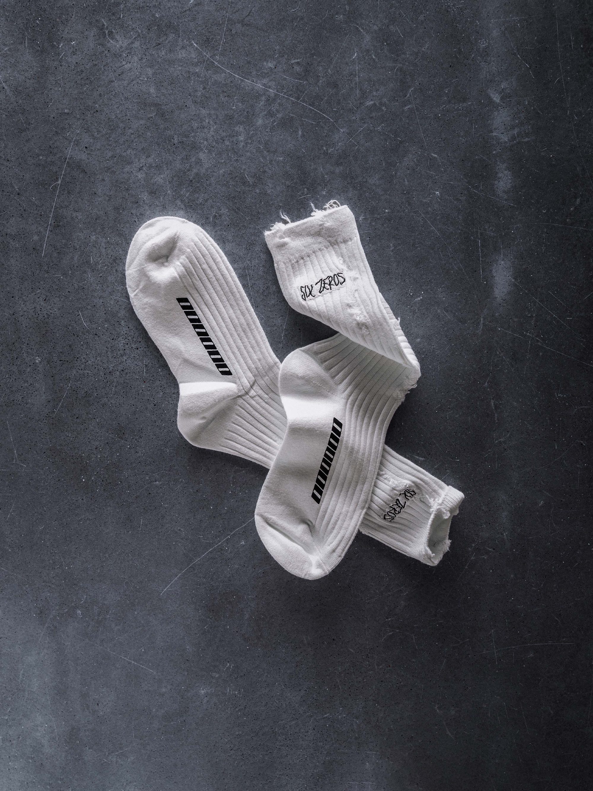Socks SIX ZEROS white - gallery image 0