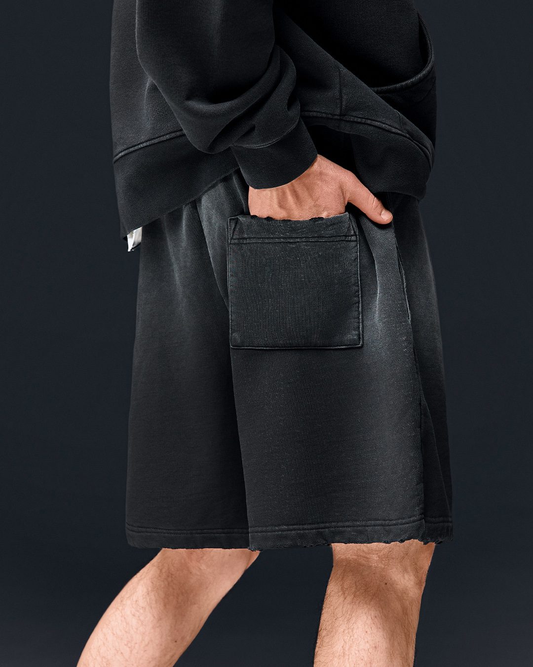 Shorts ONE washed black 2.0 - gallery image 6