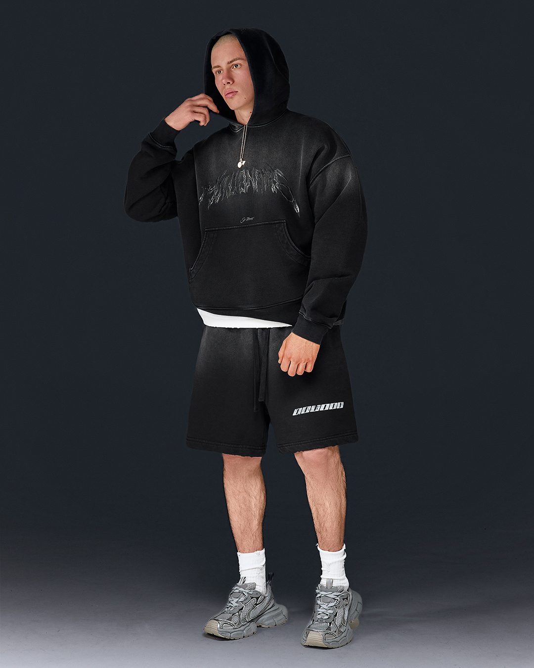 Shorts ONE washed black 2.0 - gallery image 7