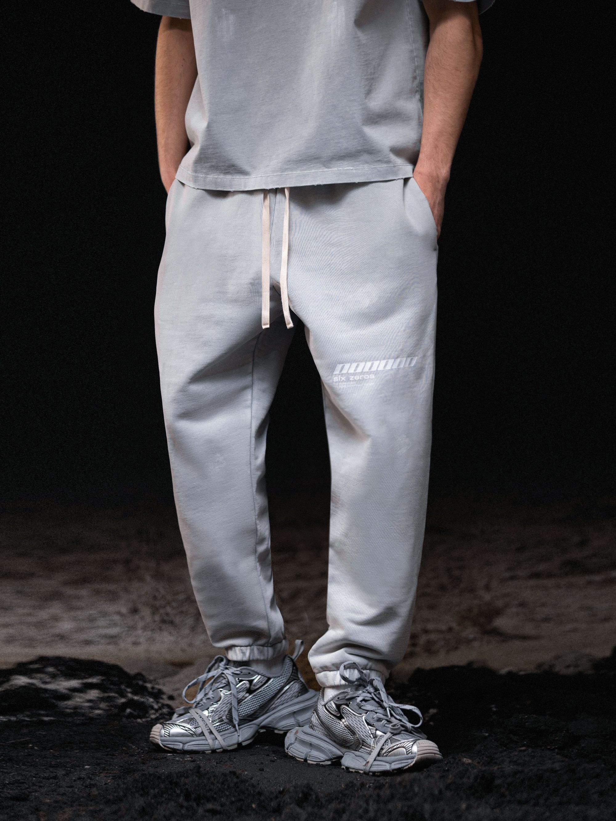 Joggers ONE platinum washed - gallery image 2