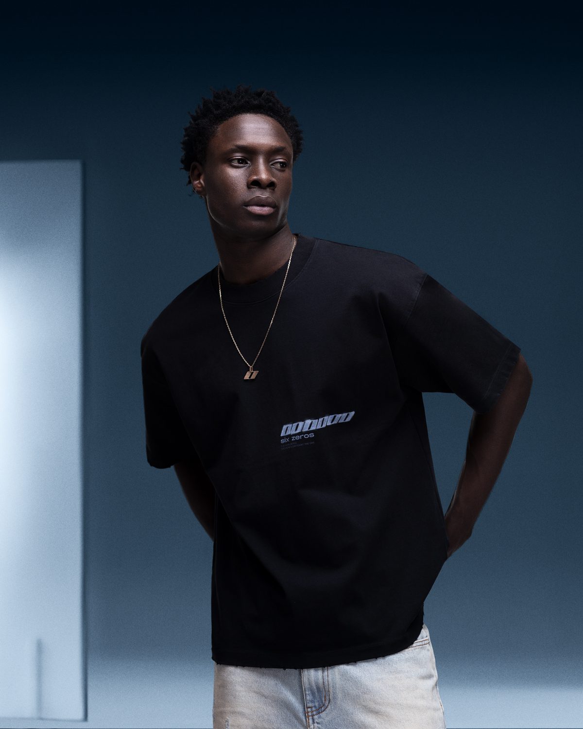 T-shirt MILLIONAIRE X-RAY faded black - gallery image 0