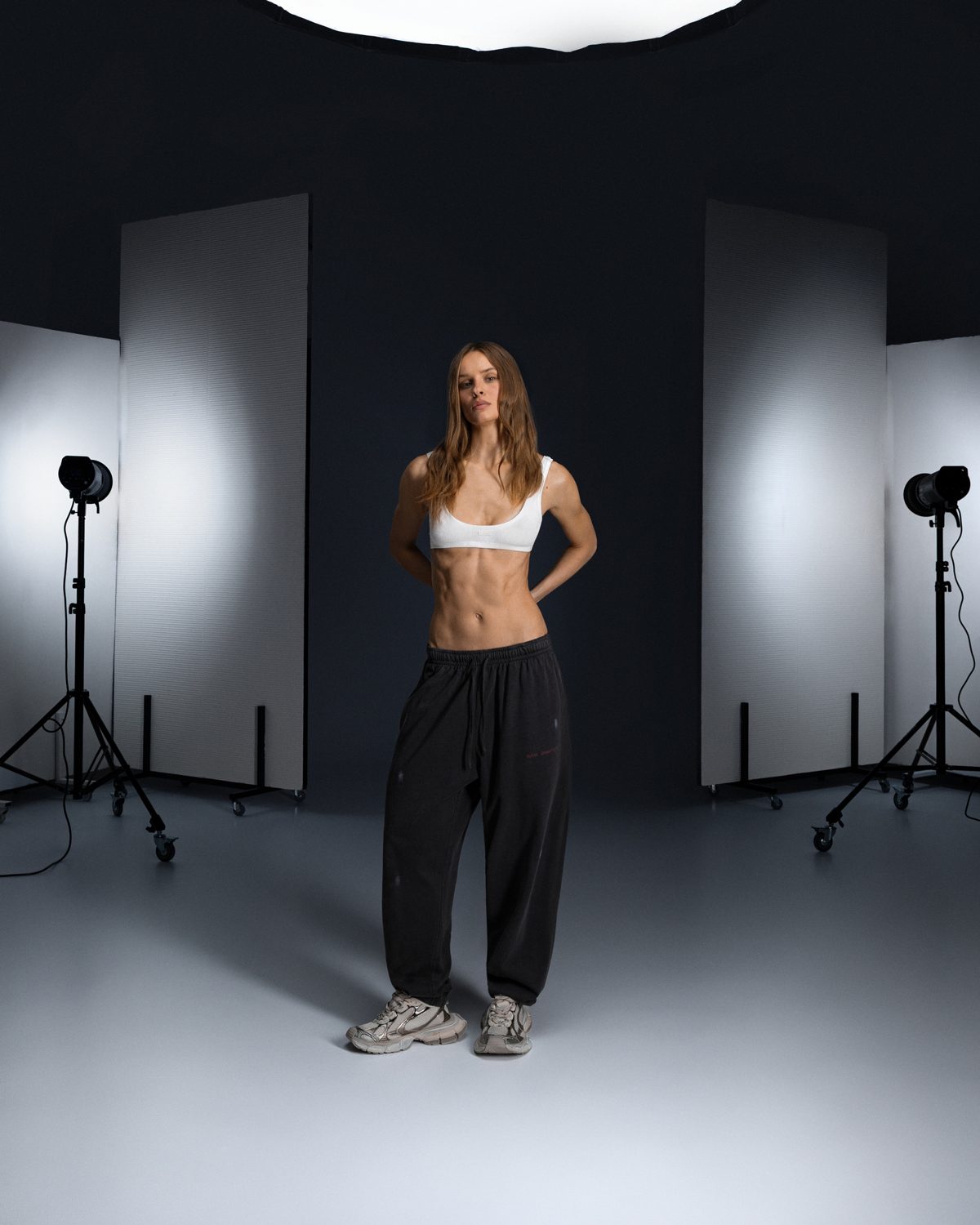 Joggers PRESENSE bamboo washed grey - gallery image 15