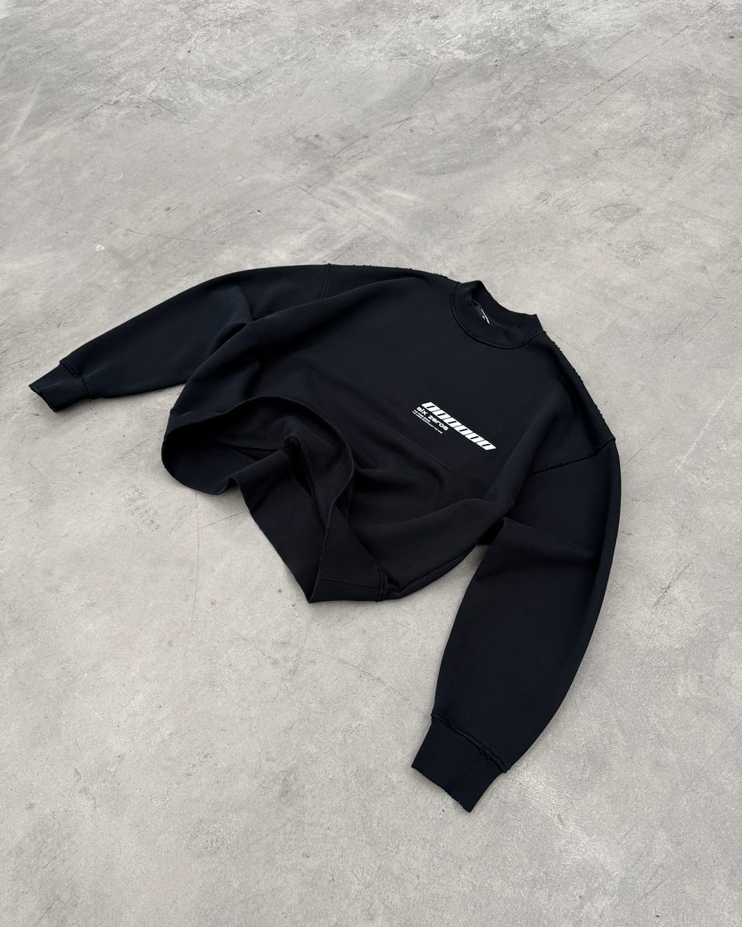 Sweatshirt MILLIONAIRE black white - gallery image 2