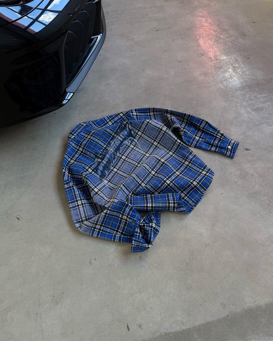 Overshirt MILLIONAIRE SKETCH washed blue - gallery image 6