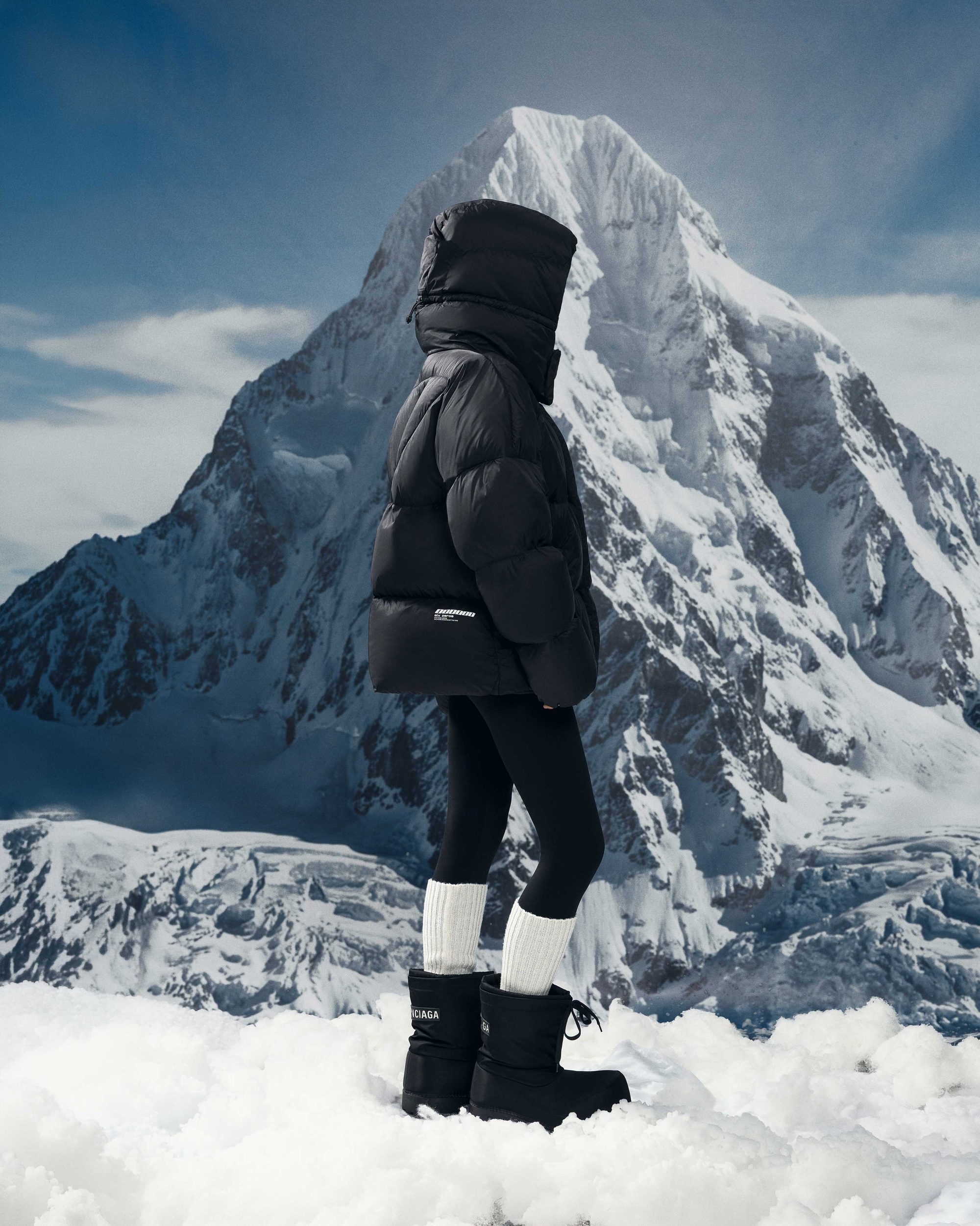 Winter jacket ZERO FORM pure black - gallery image 7