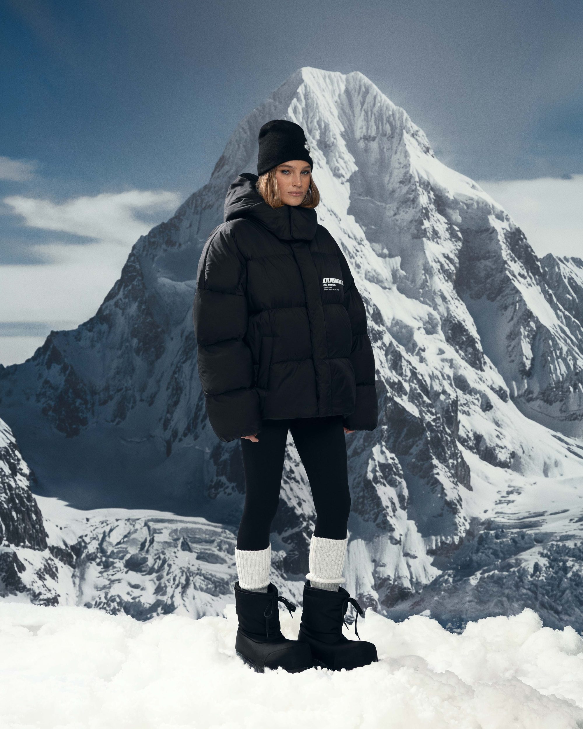 Winter jacket ZERO FORM pure black - gallery image 11