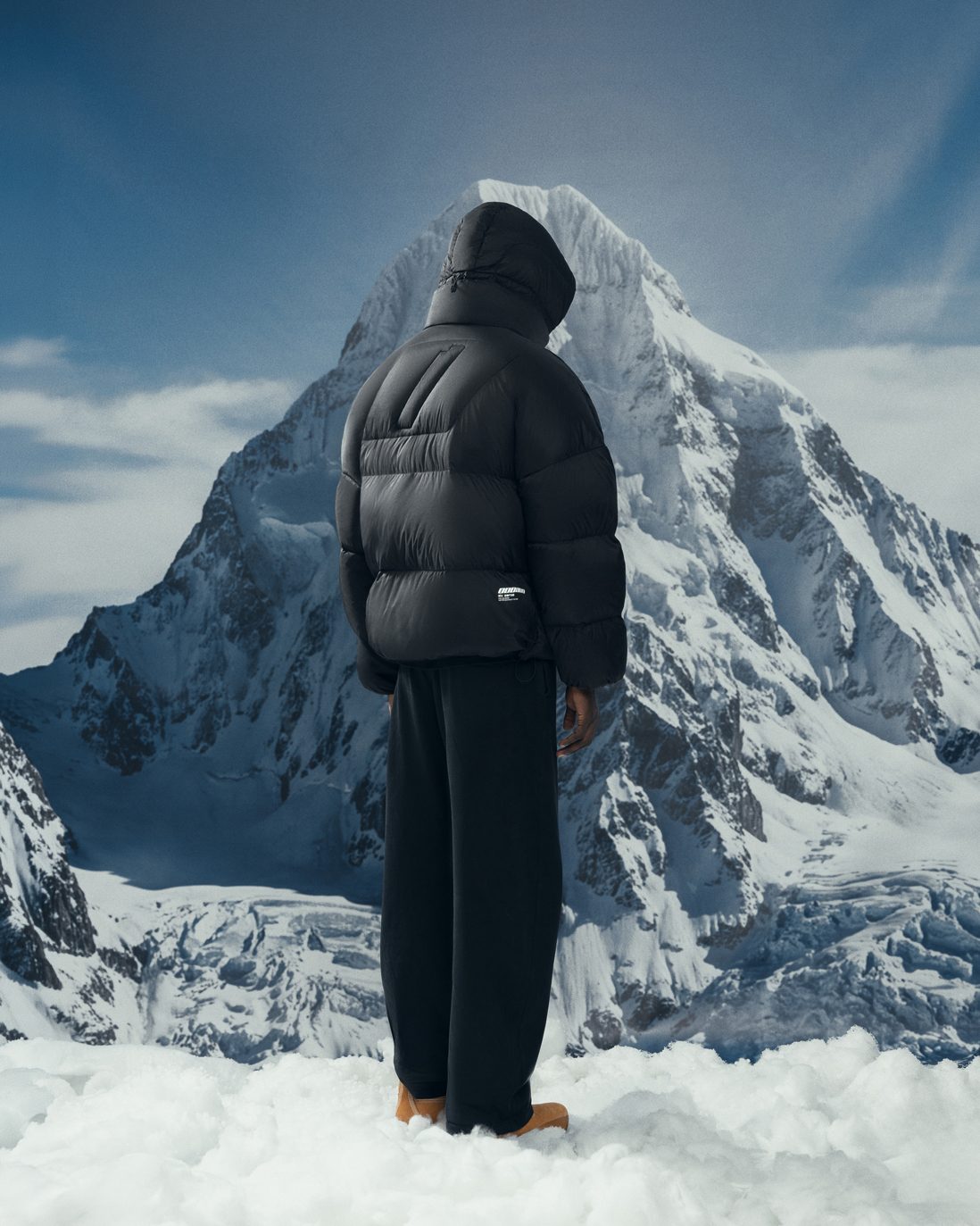 Winter jacket ZERO FORM pure black - gallery image 13