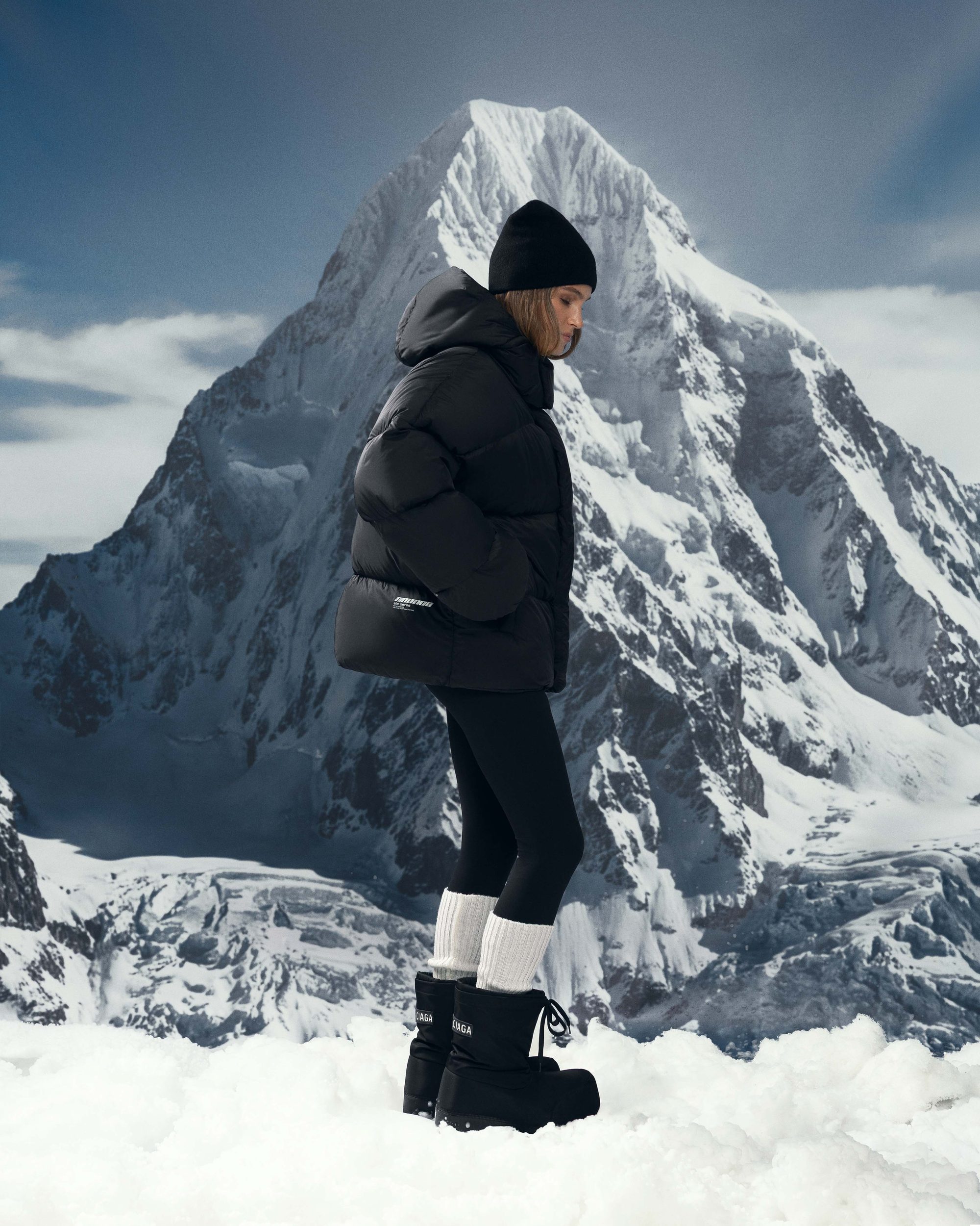 Winter jacket ZERO FORM pure black - gallery image 15