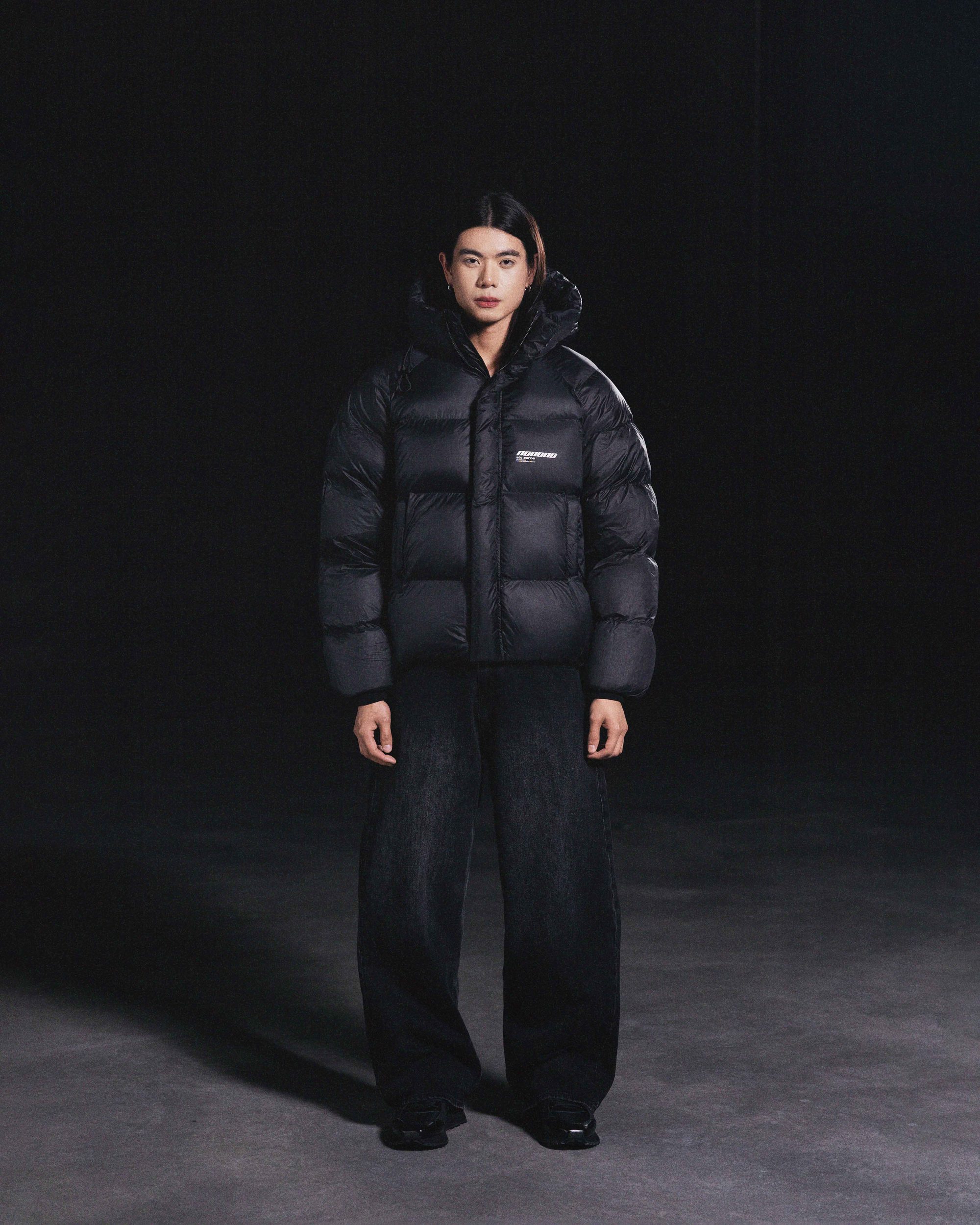 Winter jacket THE ONE pure black - gallery image 1
