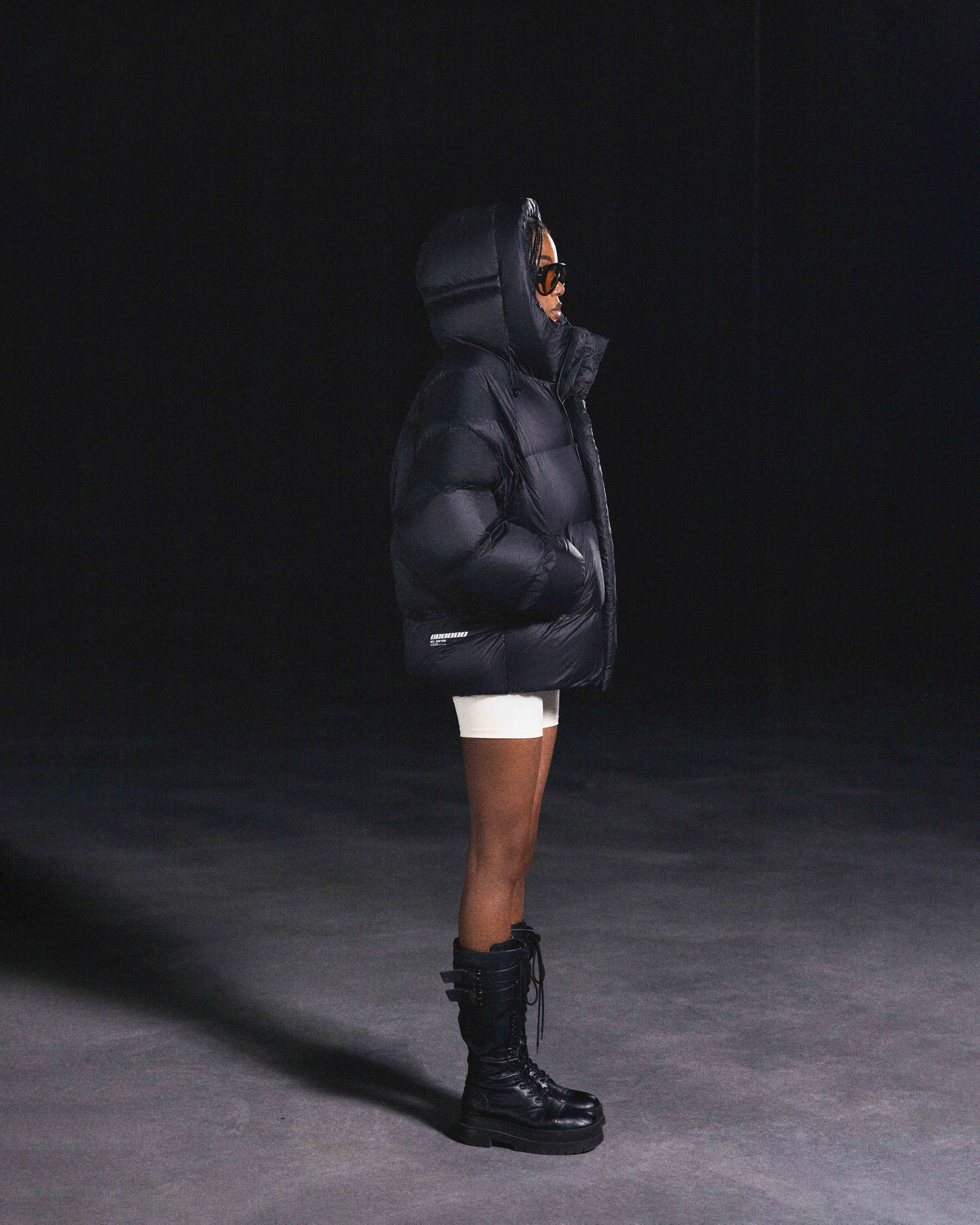 Winter jacket THE ONE pure black - gallery image 9