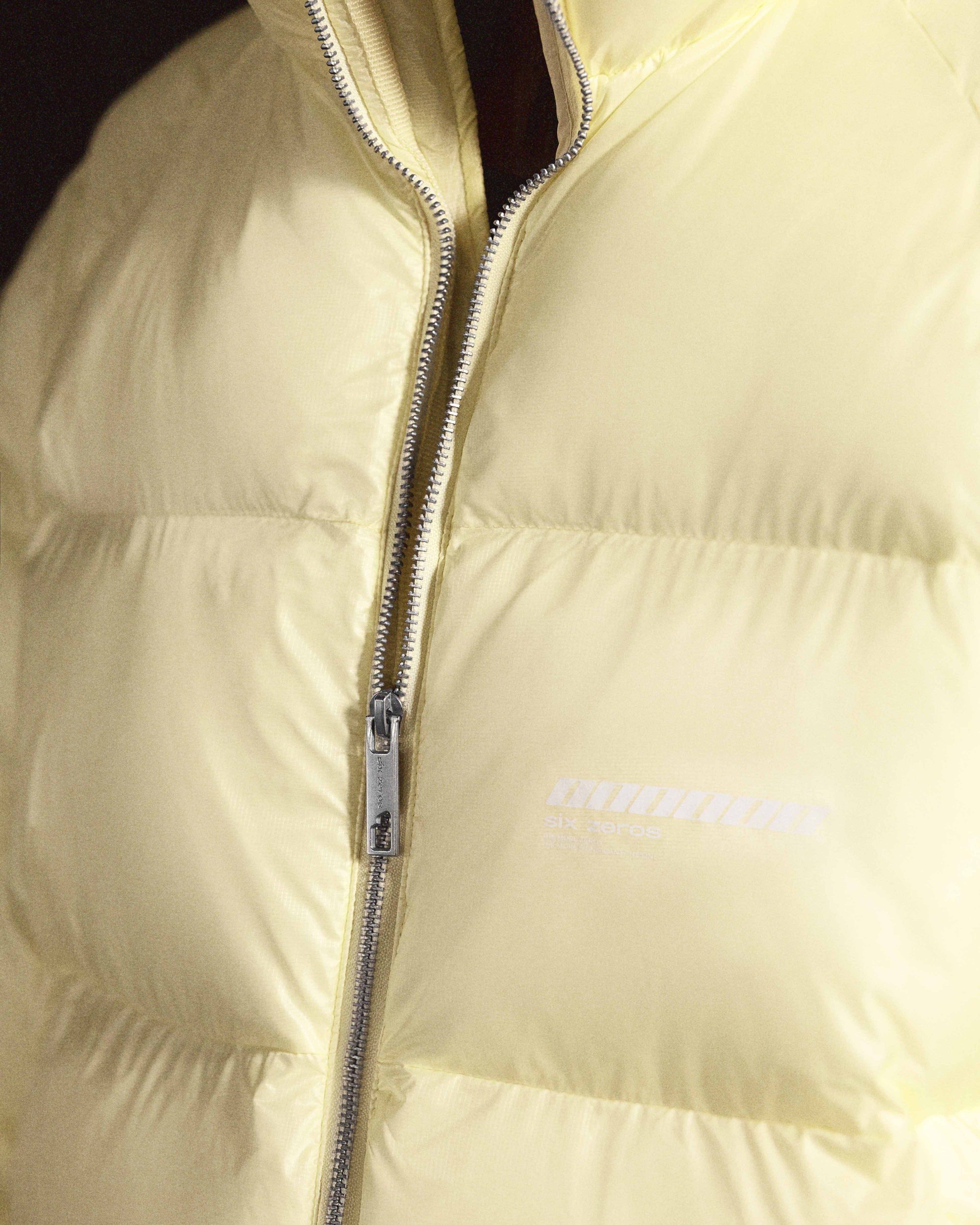 Winter jacket THE ONE ghost yellow - gallery image 6