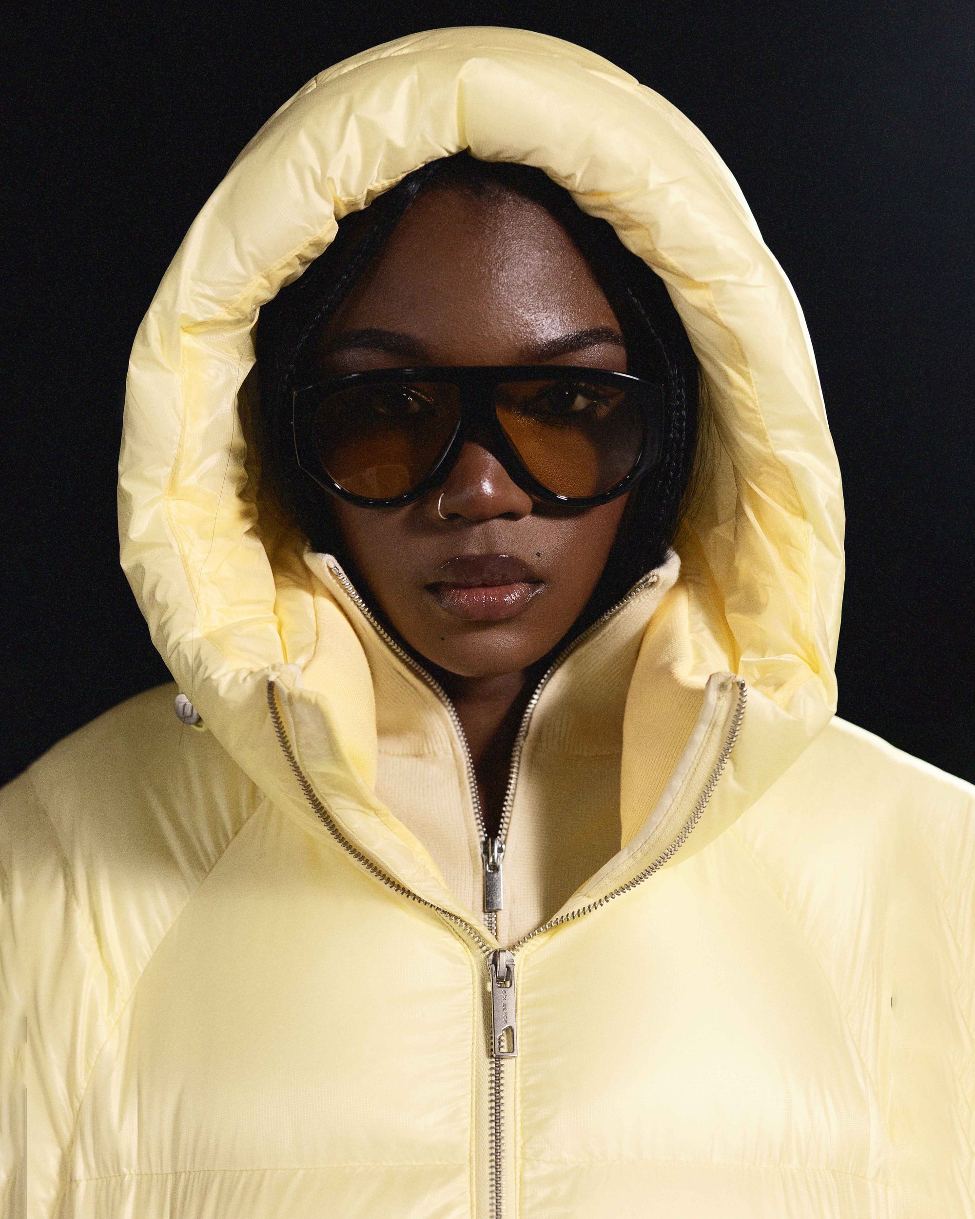 Winter jacket THE ONE ghost yellow - gallery image 10