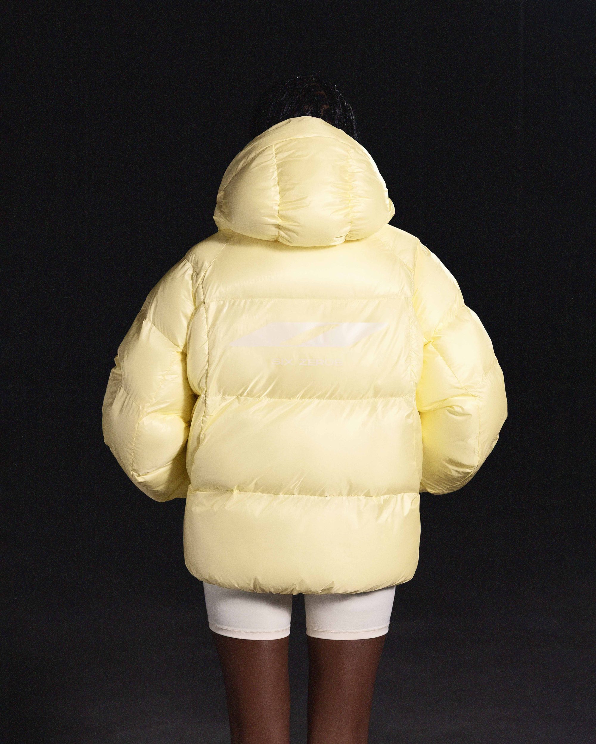 Winter jacket THE ONE ghost yellow - gallery image 13