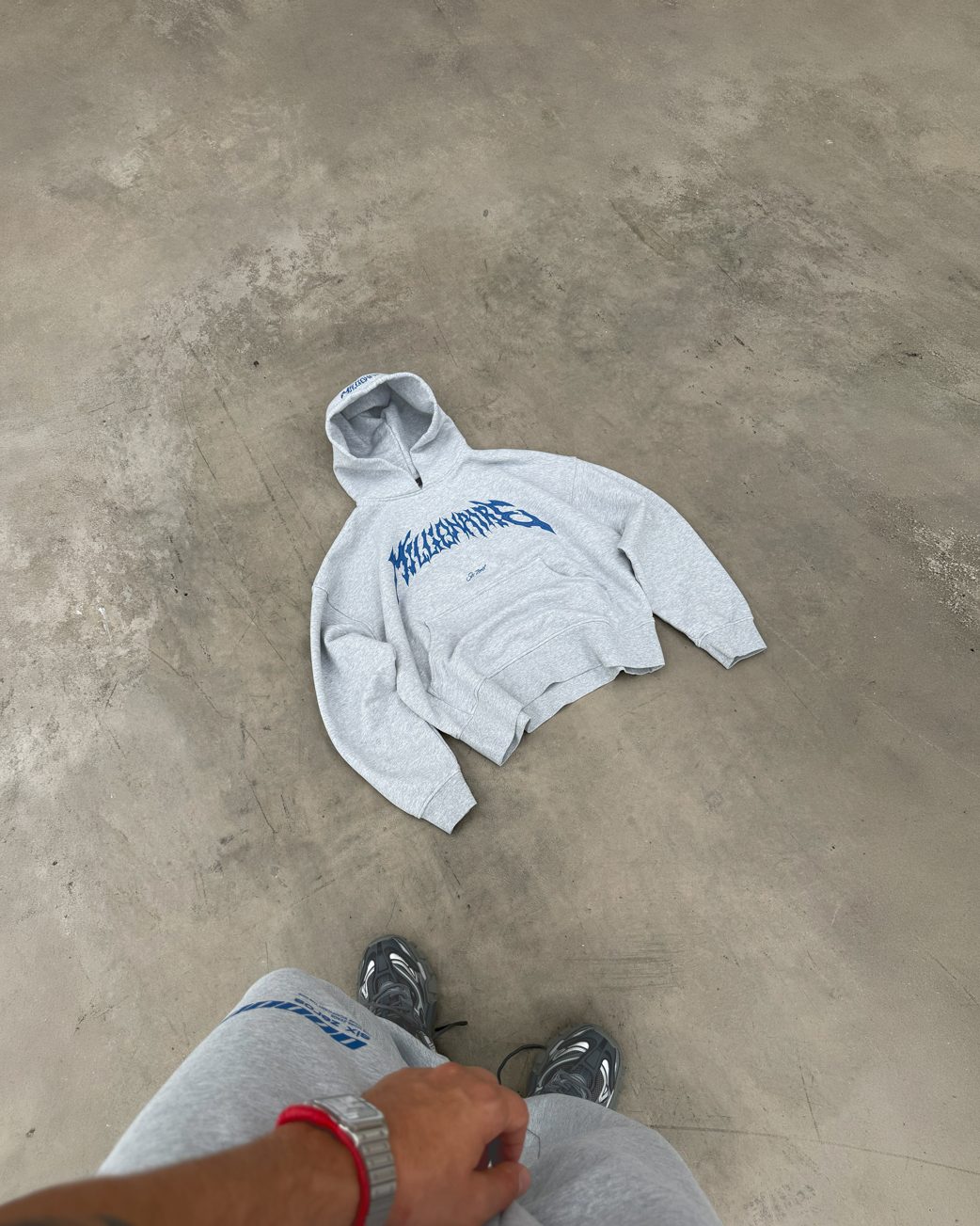 Hoodie MILLIONAIRE Royal melange - gallery image 7