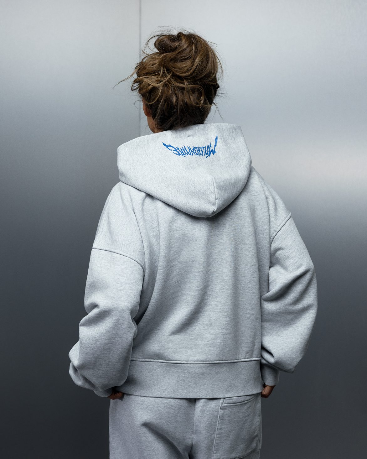 Hoodie MILLIONAIRE Royal melange - gallery image 8