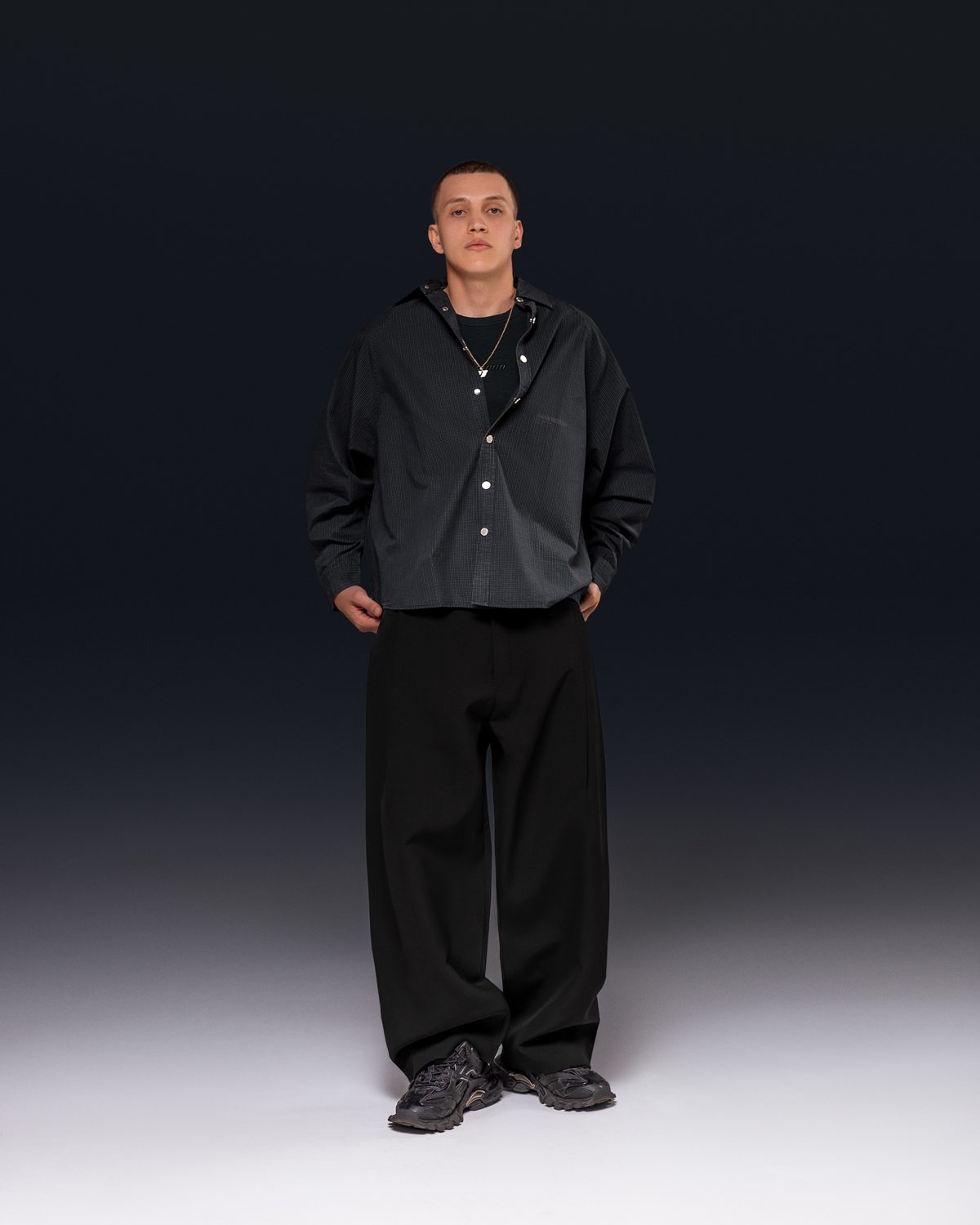 Overshirt ESSENTIAL ONE cold midnight - gallery image 7