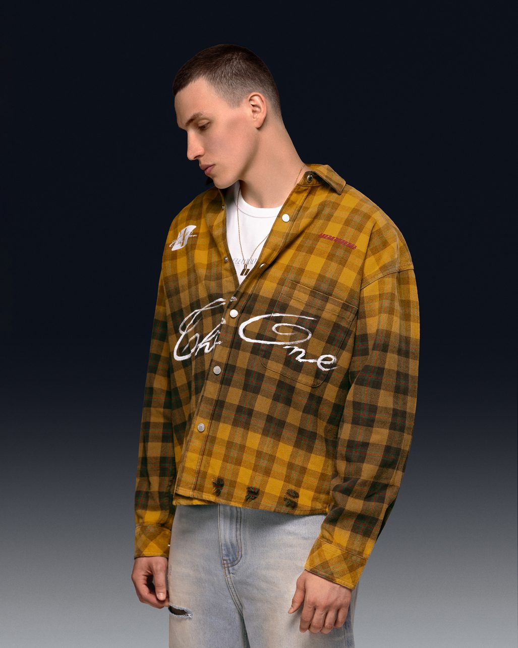 Overshirt THE ONE vintage brown - gallery image 13