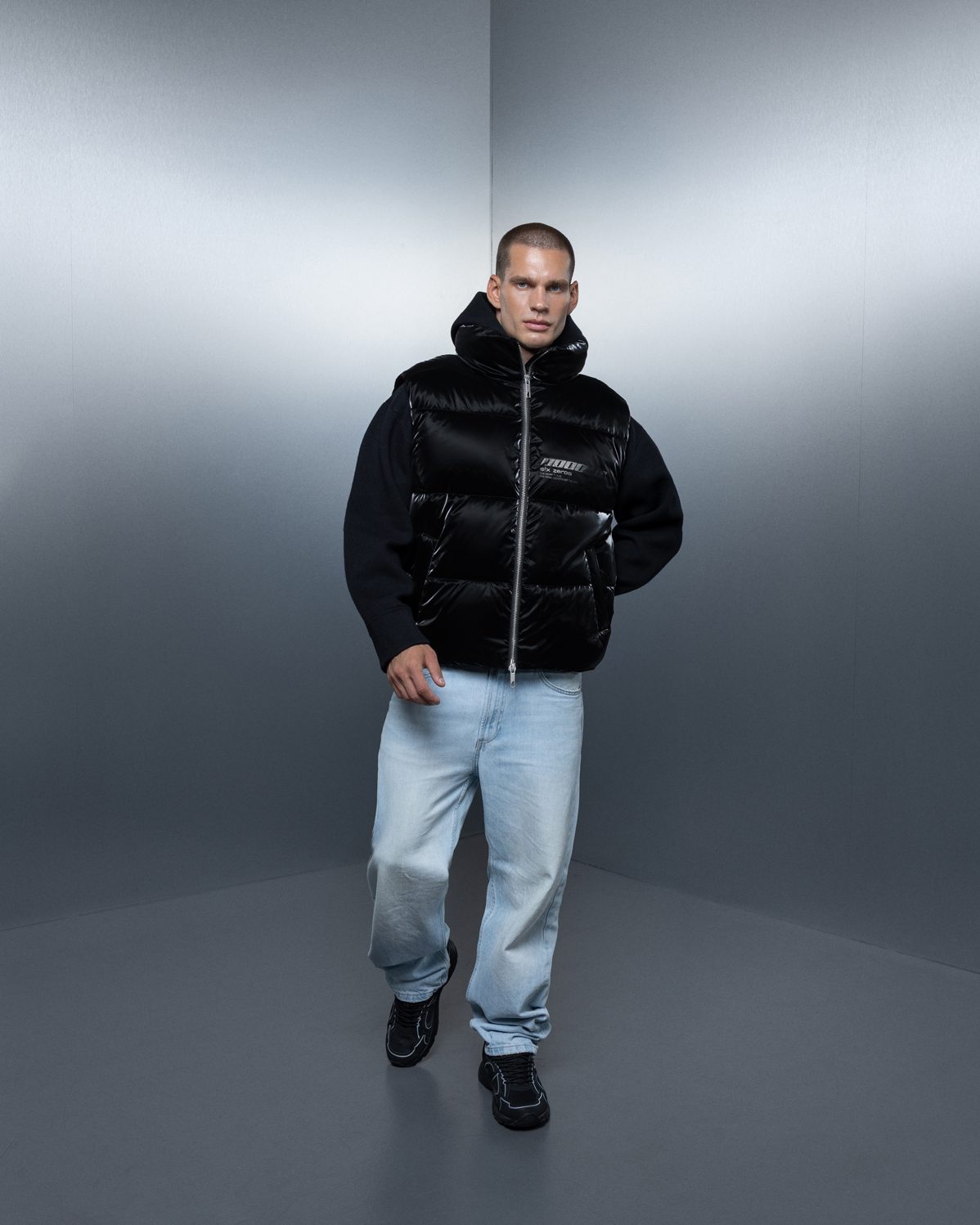 Vest THE ONE oil black - gallery image 12