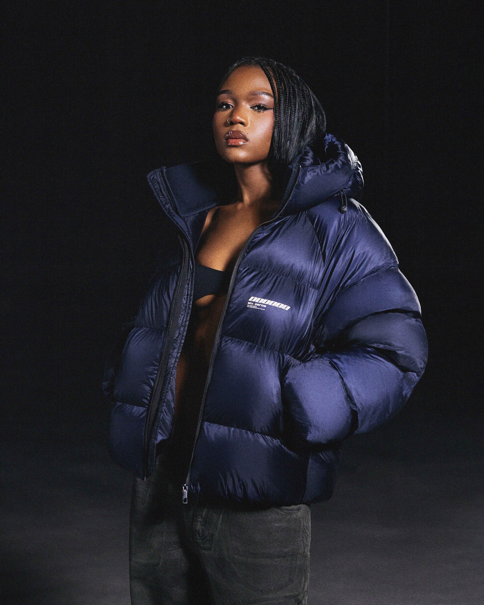 Winter jacket THE ONE deep blue - gallery image 2