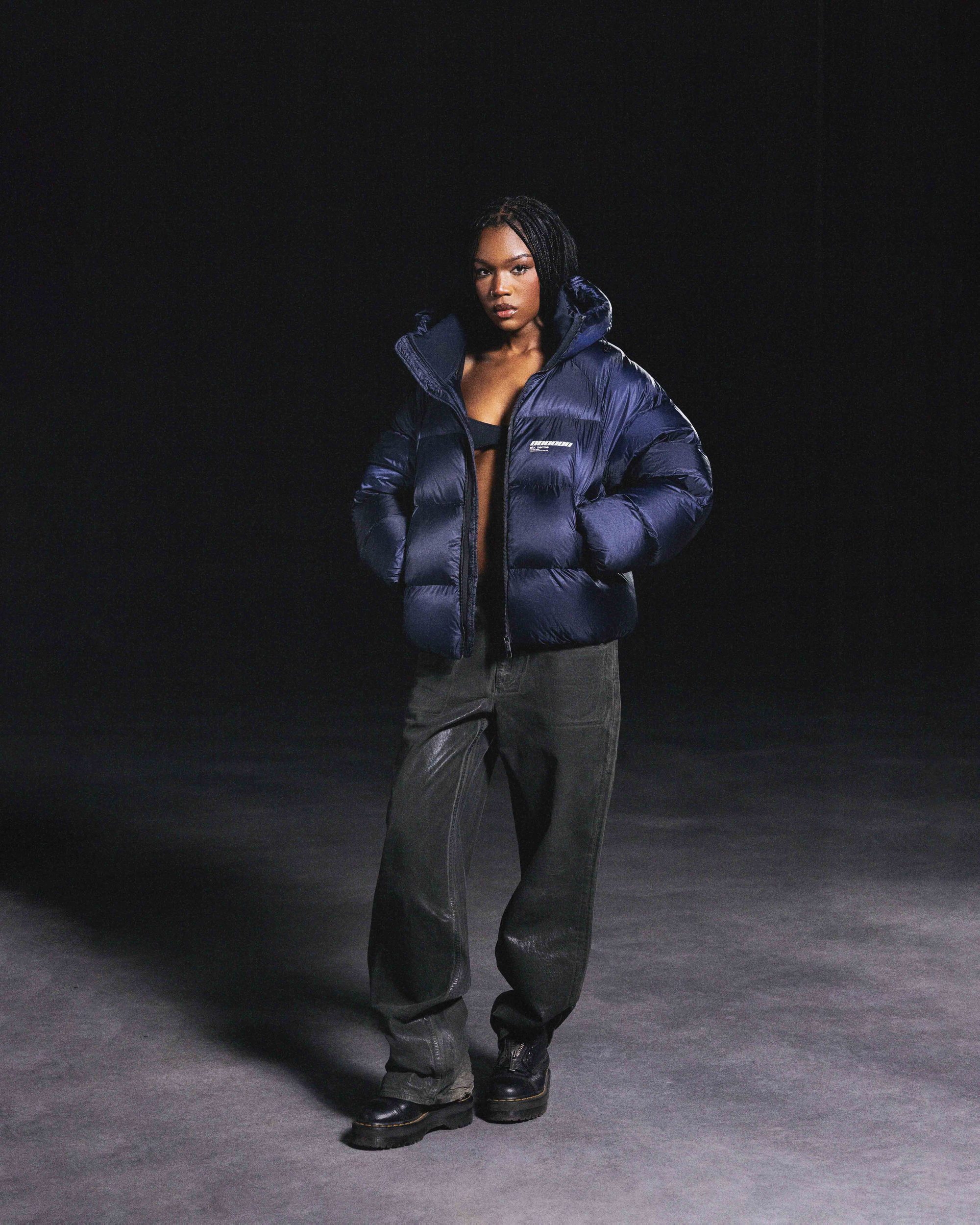 Winter jacket THE ONE deep blue - gallery image 8