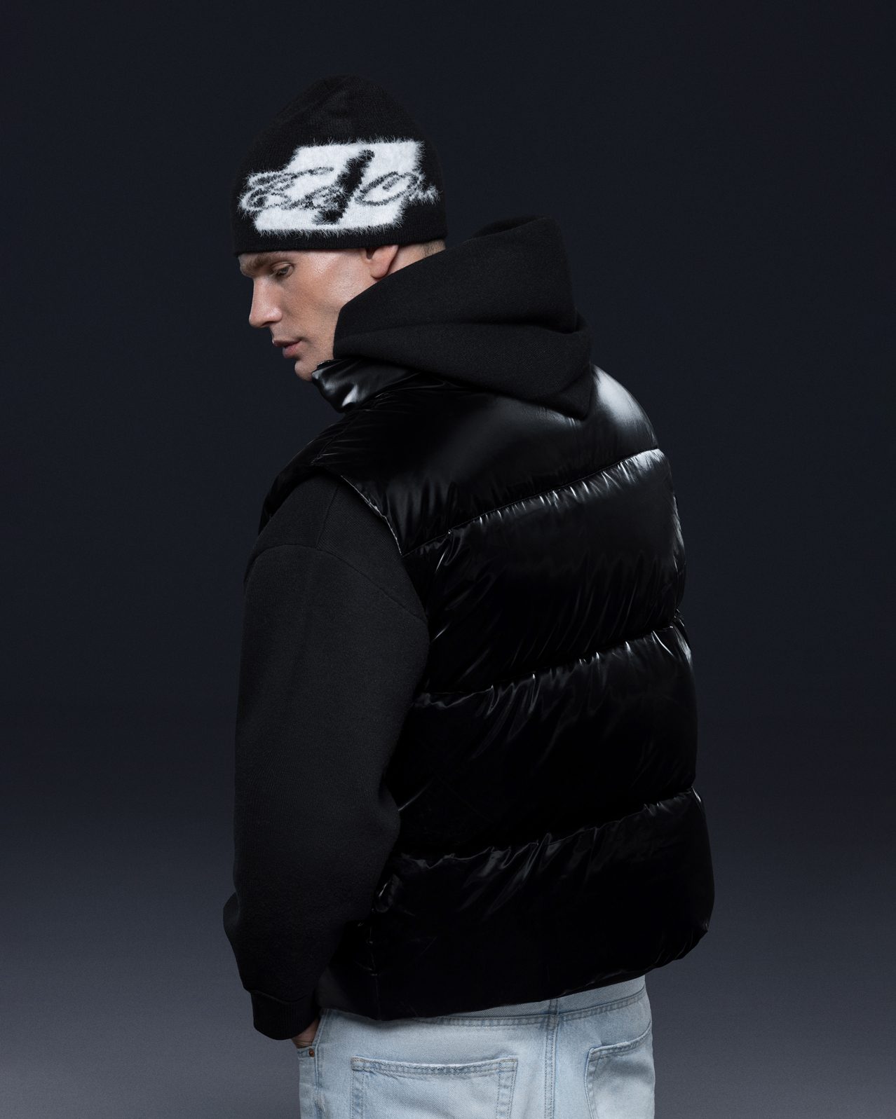 Hat THE ONE black white logo - gallery image 1
