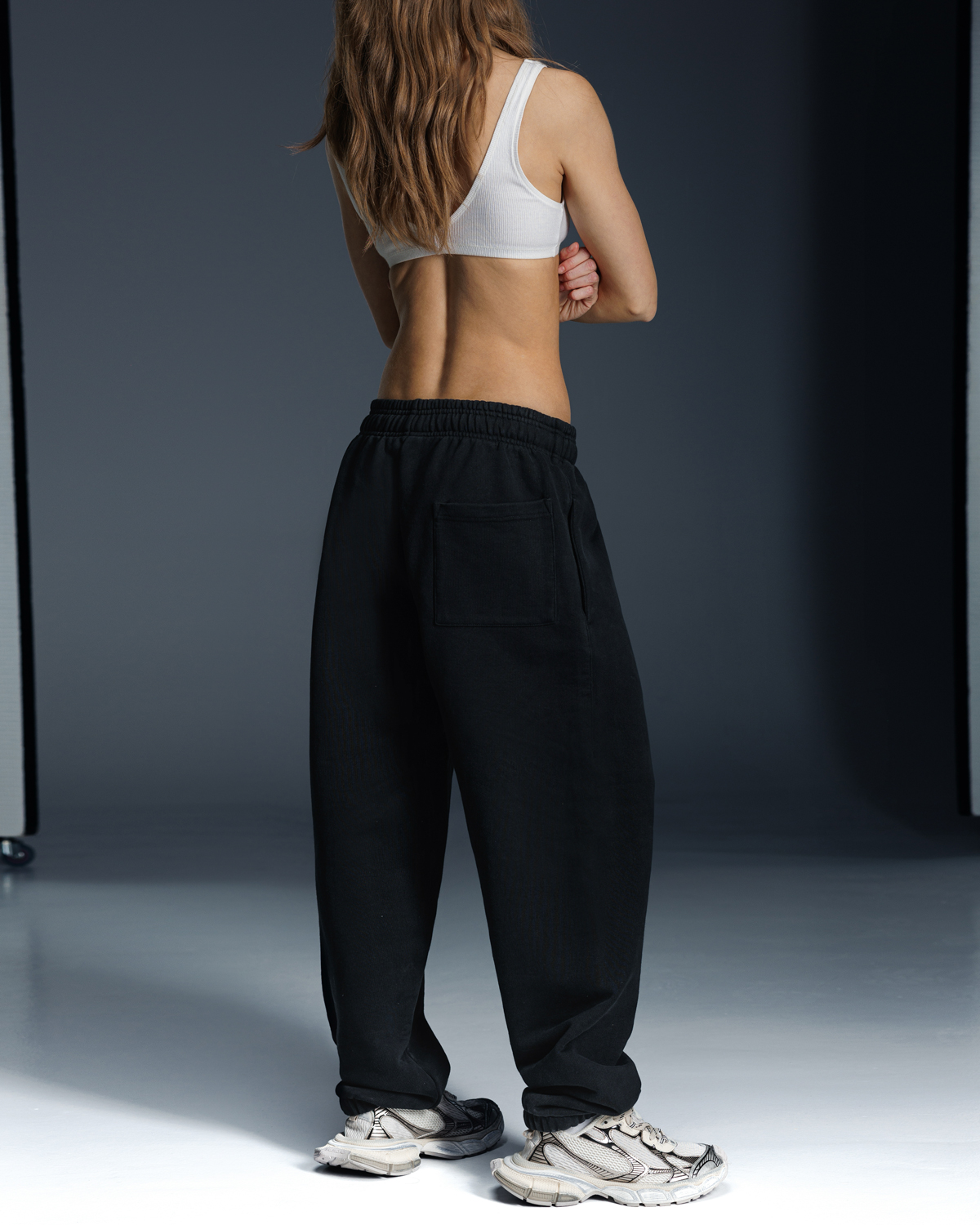 Joggers ONE black white - SixZeros